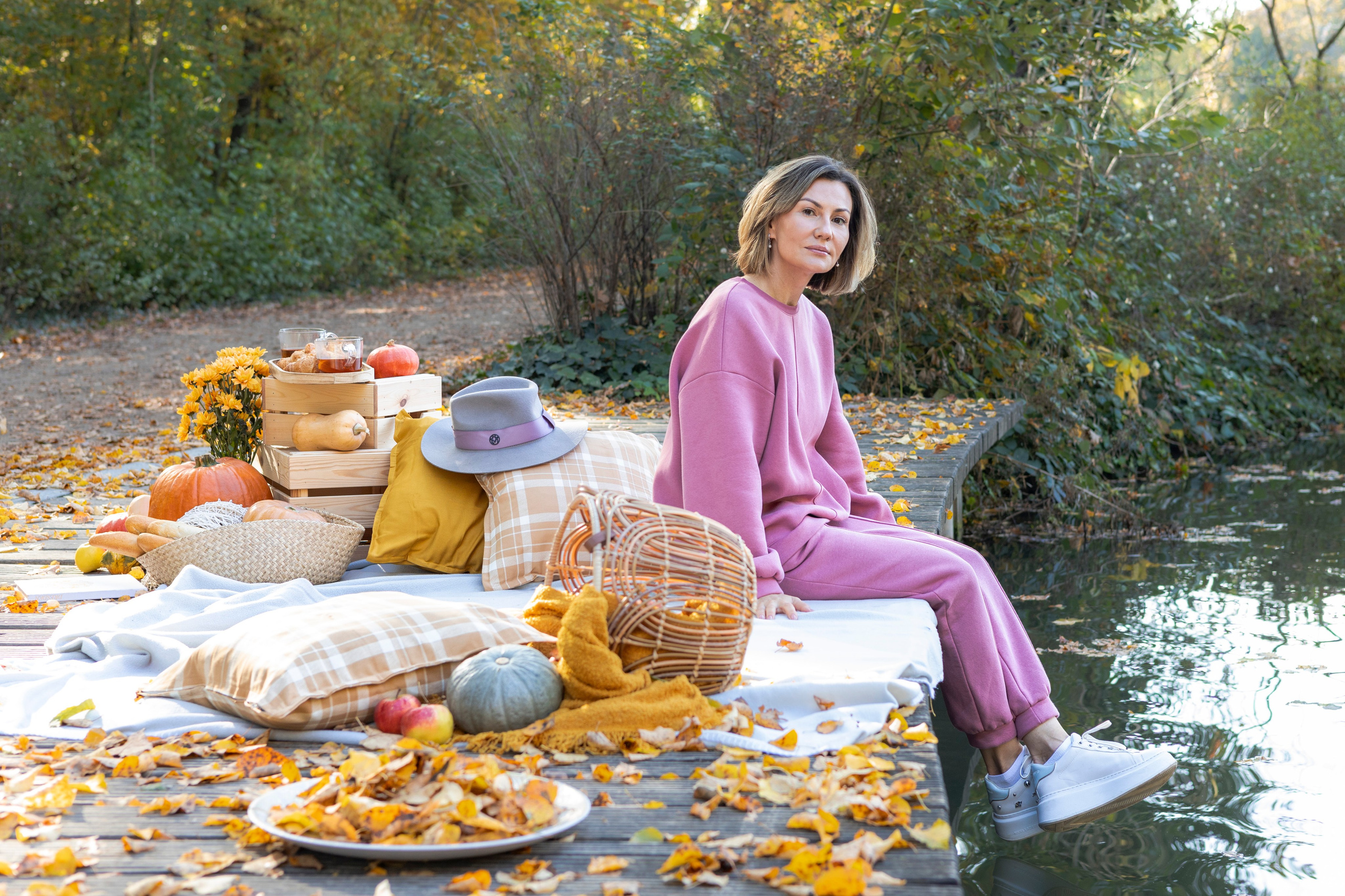 Herbst im Park. Fotograf Sofya Zikunowa