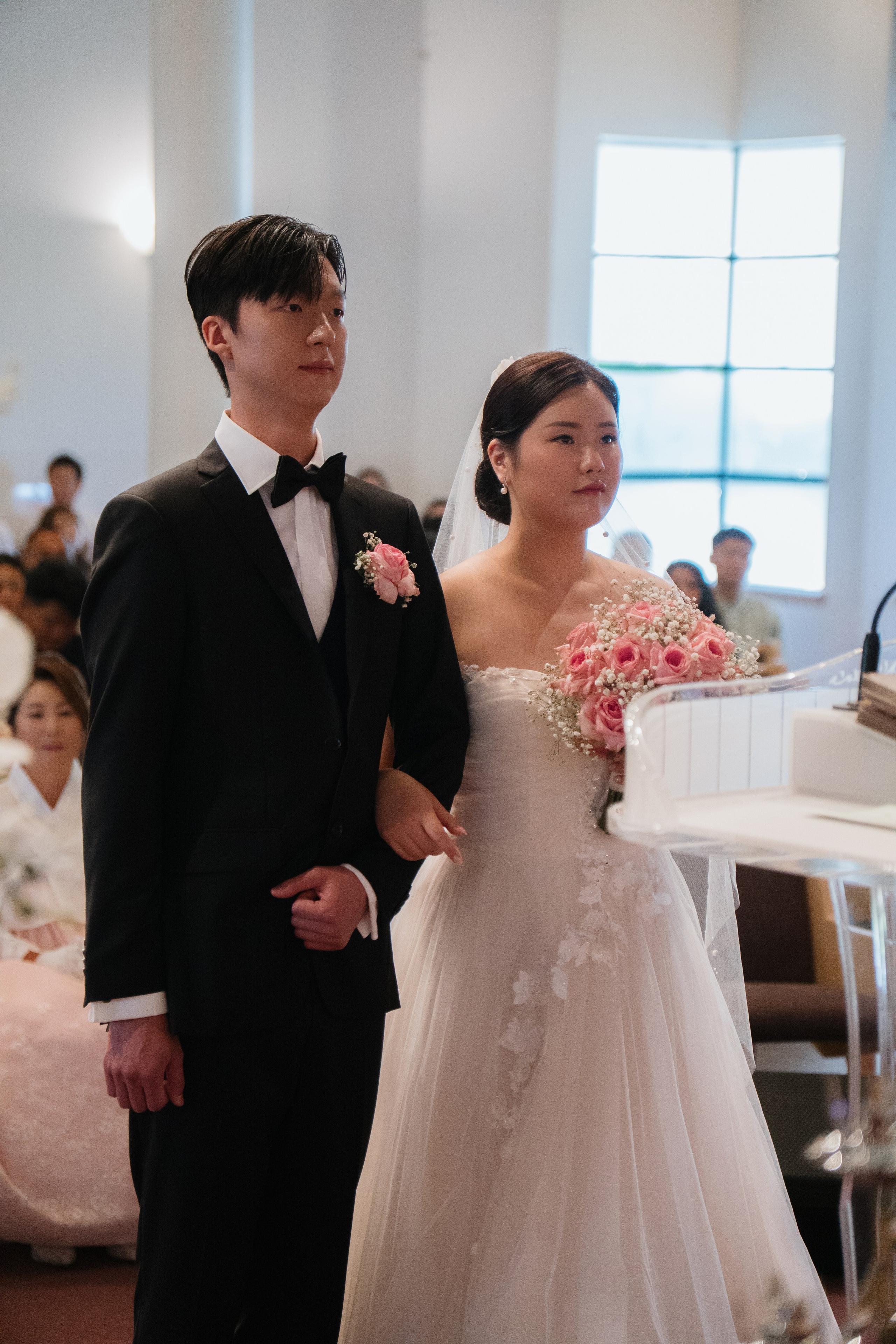 Bokyoung Kim and Giwan Kim | Church ceremony. Photographer in Washington Sophia D
