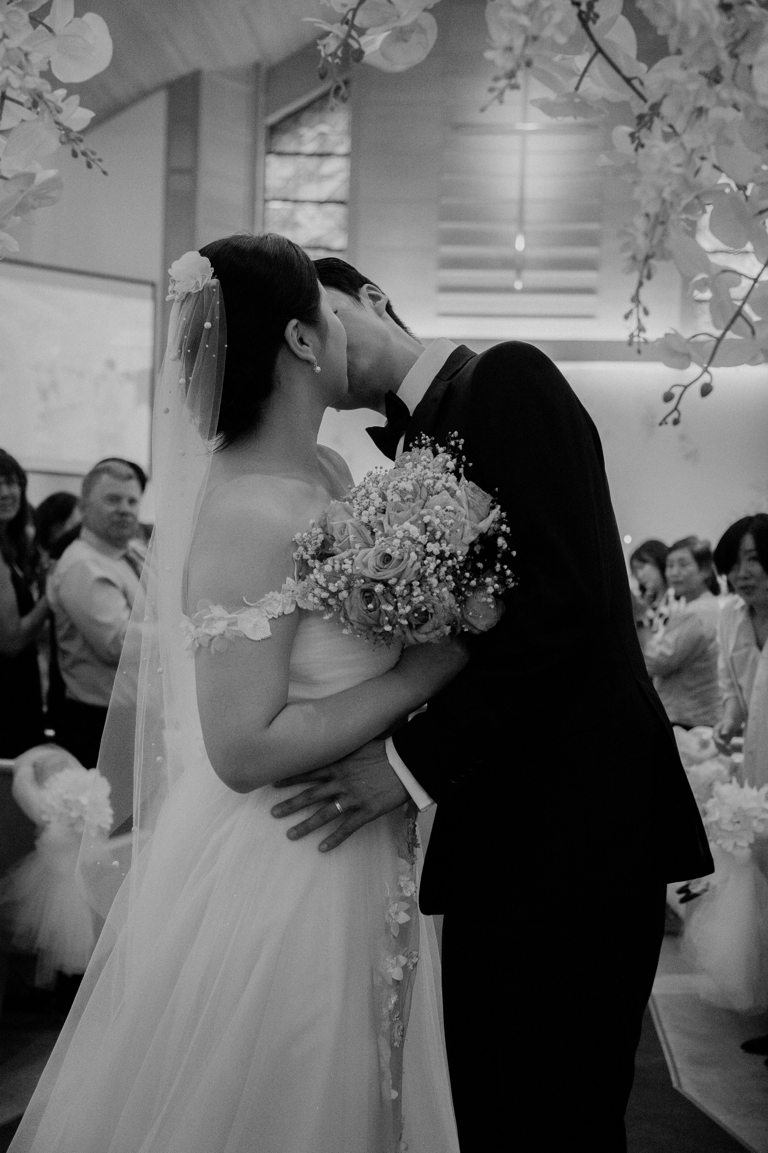 Bokyoung Kim and Giwan Kim | Church ceremony. Photographer in Washington Sophia D