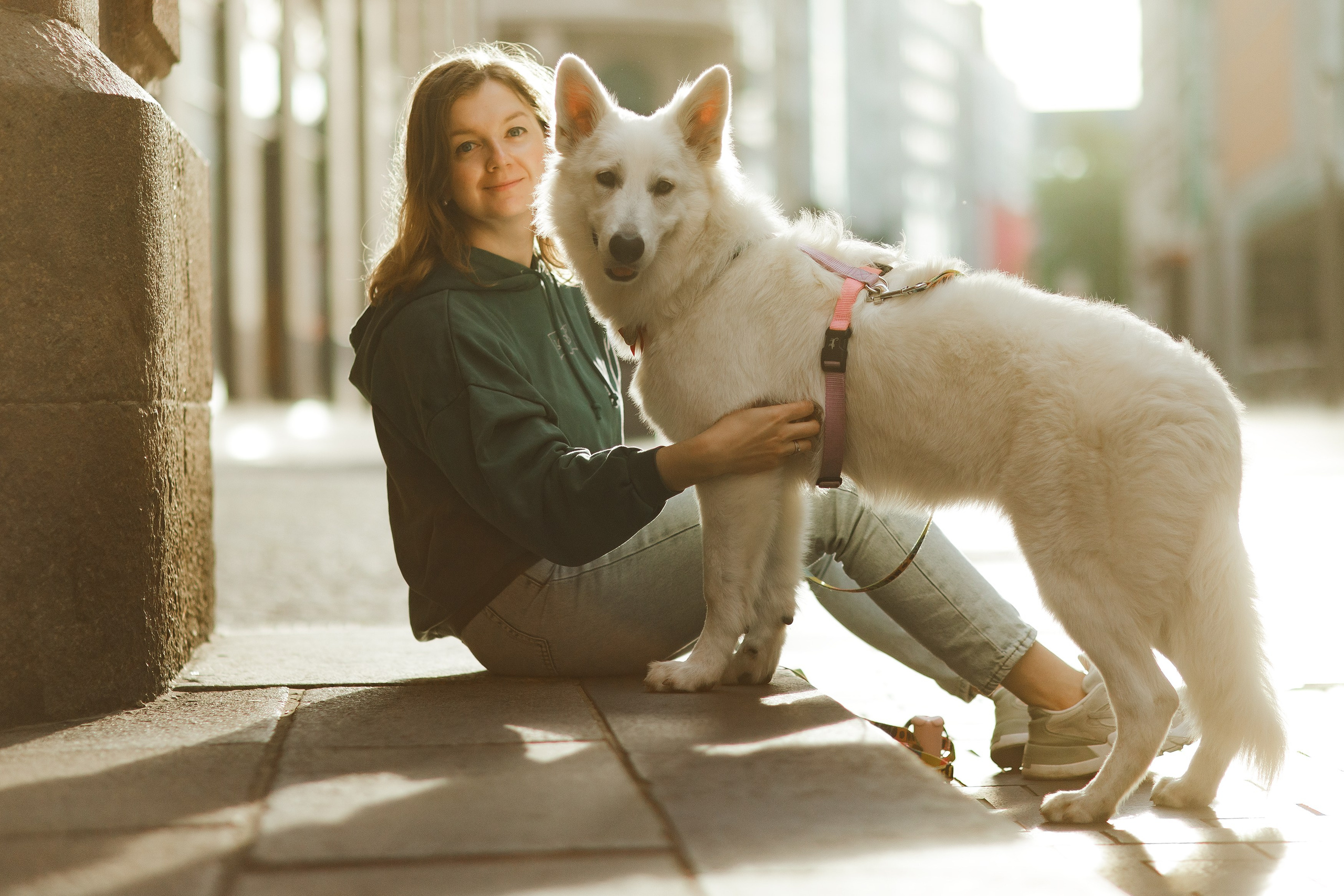 Astra in Leipzig. Kaja | fotograf we Wrocławiu | ludzie i psy