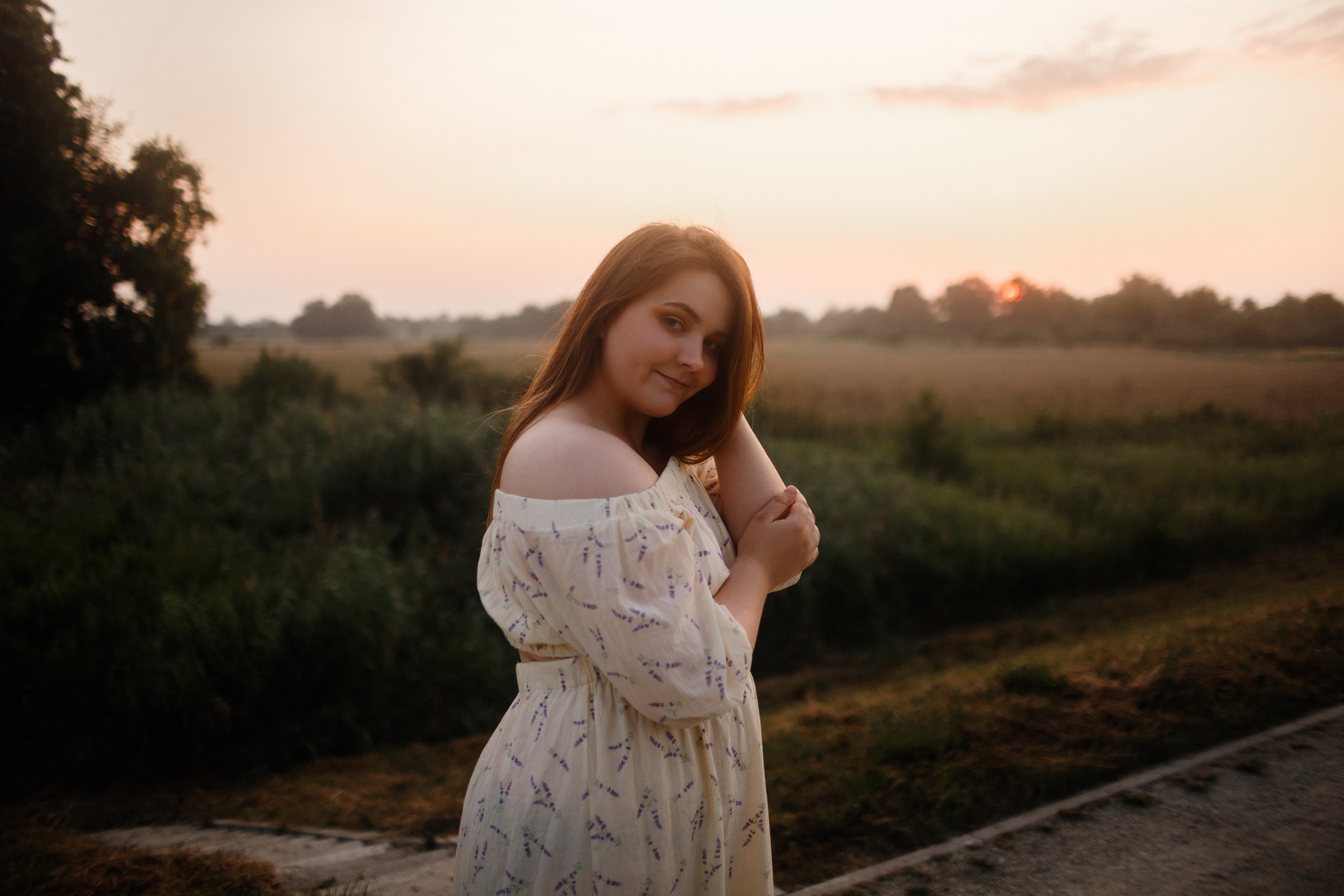 Katya in the field. Kaja | fotograf psów we Wrocławiu