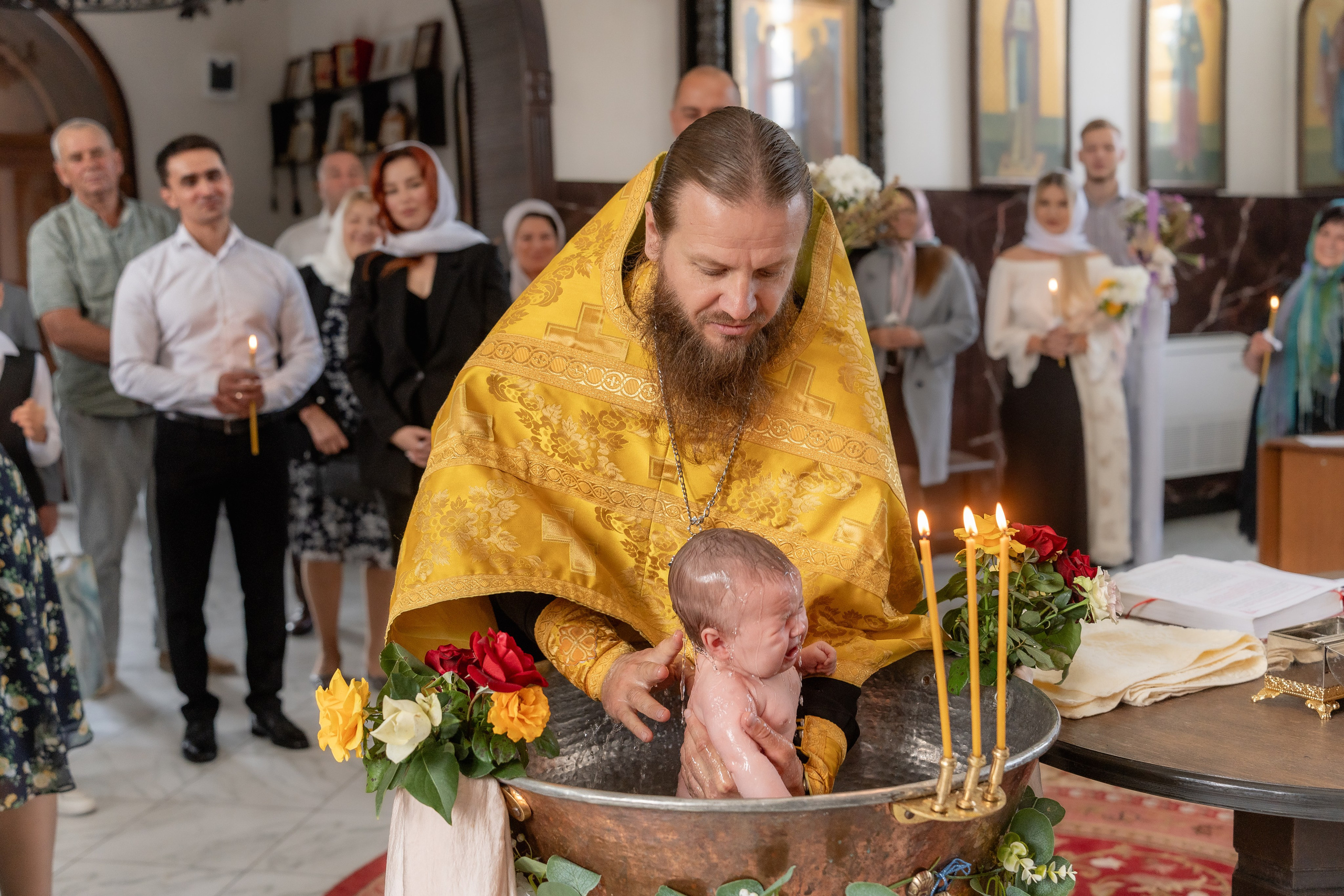 Фотограф на крещение в Бельцах. Fotograf pentru botez în Bălți