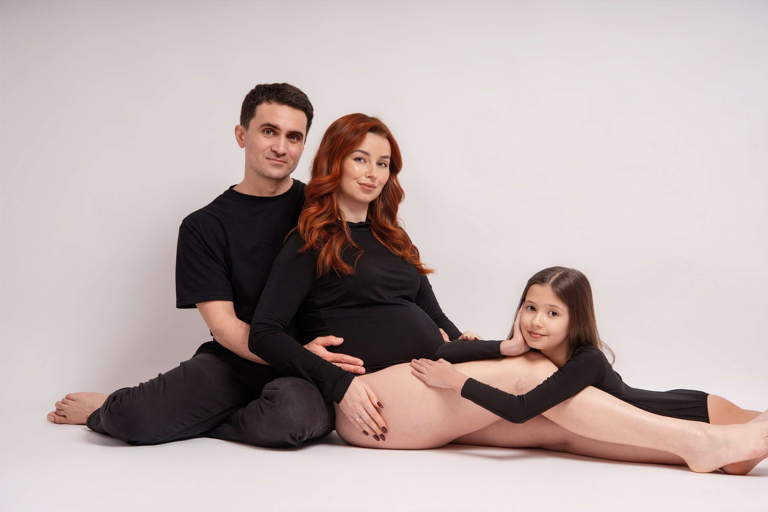 Вся семья. Фотограф новорожденных и семейный фотограф в Бельцах (Молдова)