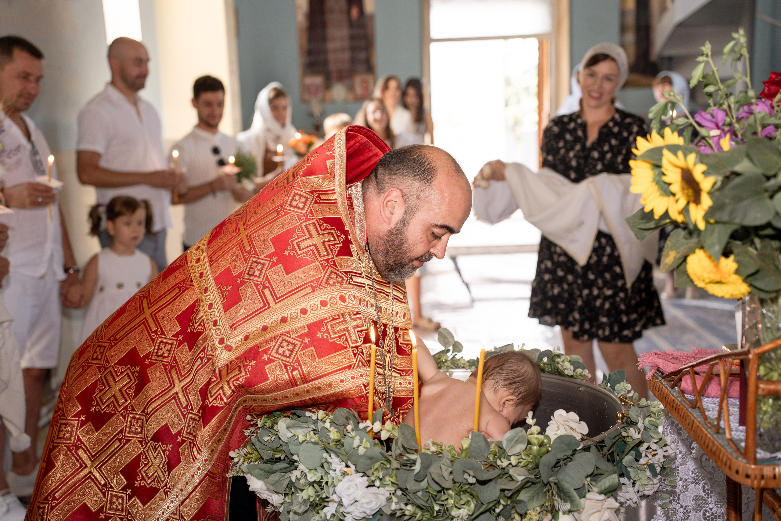 Фотограф на крещение в Бельцах. Fotograf pentru botez în Bălți