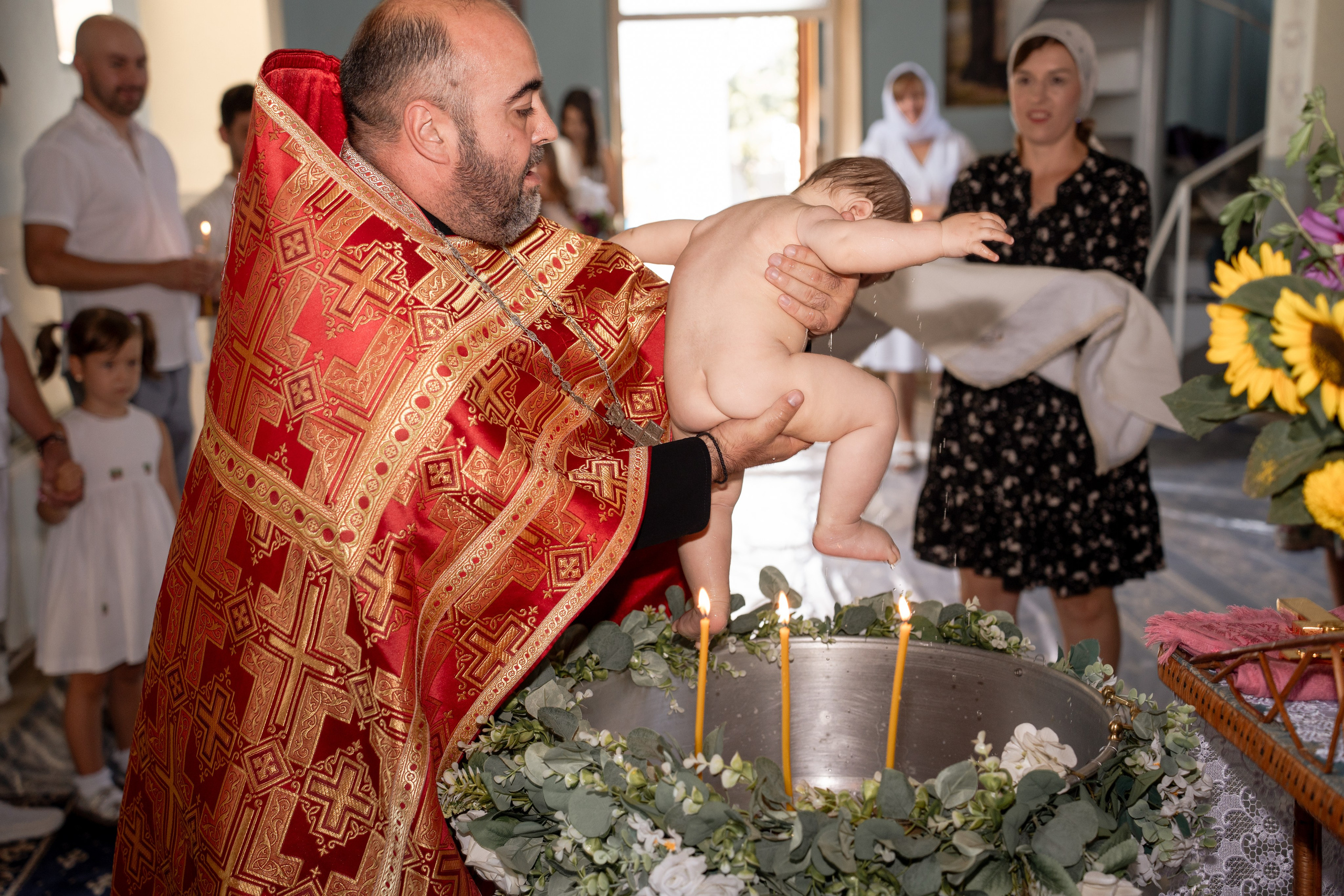 Фотограф на крещение в Бельцах. Fotograf pentru botez în Bălți