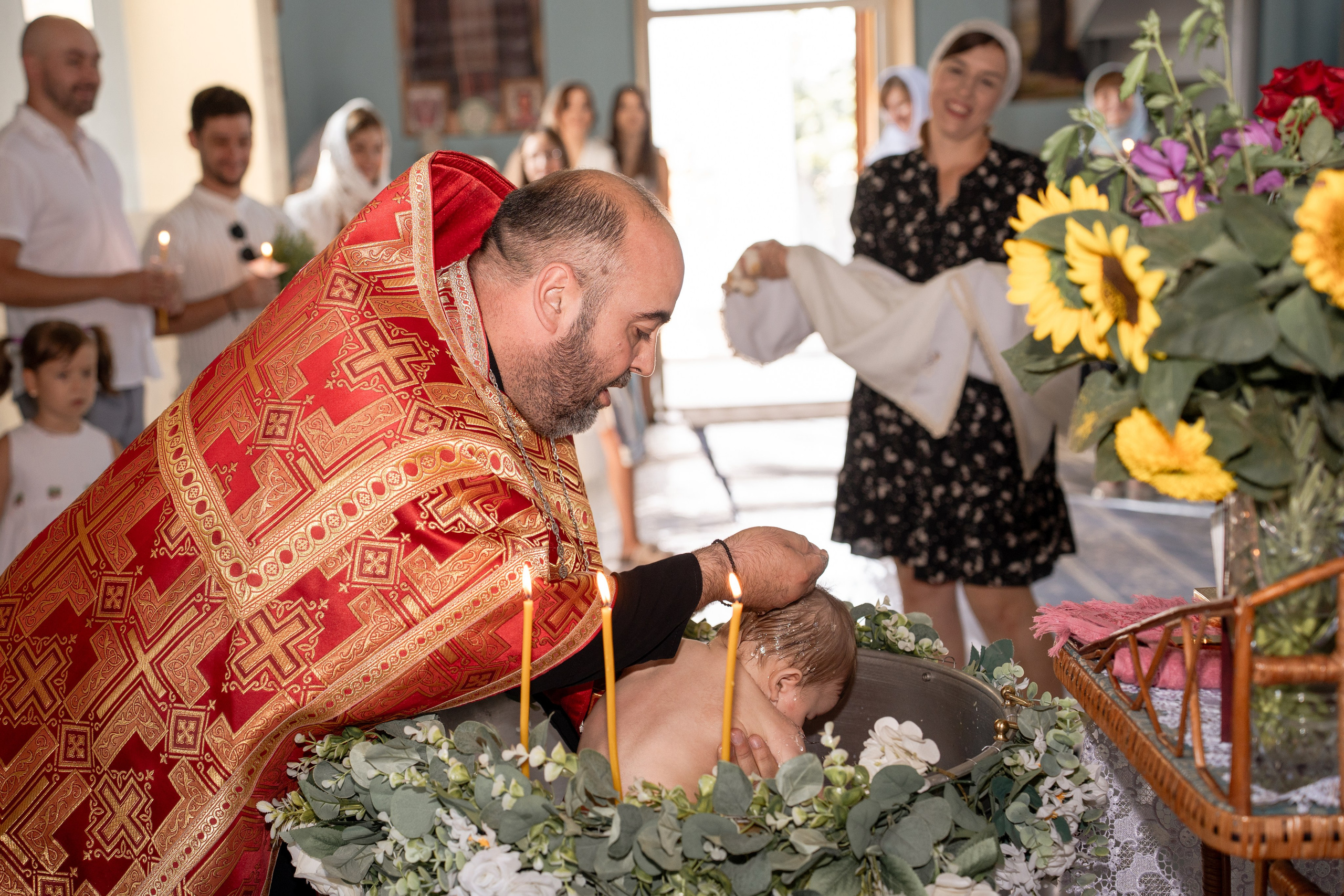 Фотограф на крещение в Бельцах. Fotograf pentru botez în Bălți