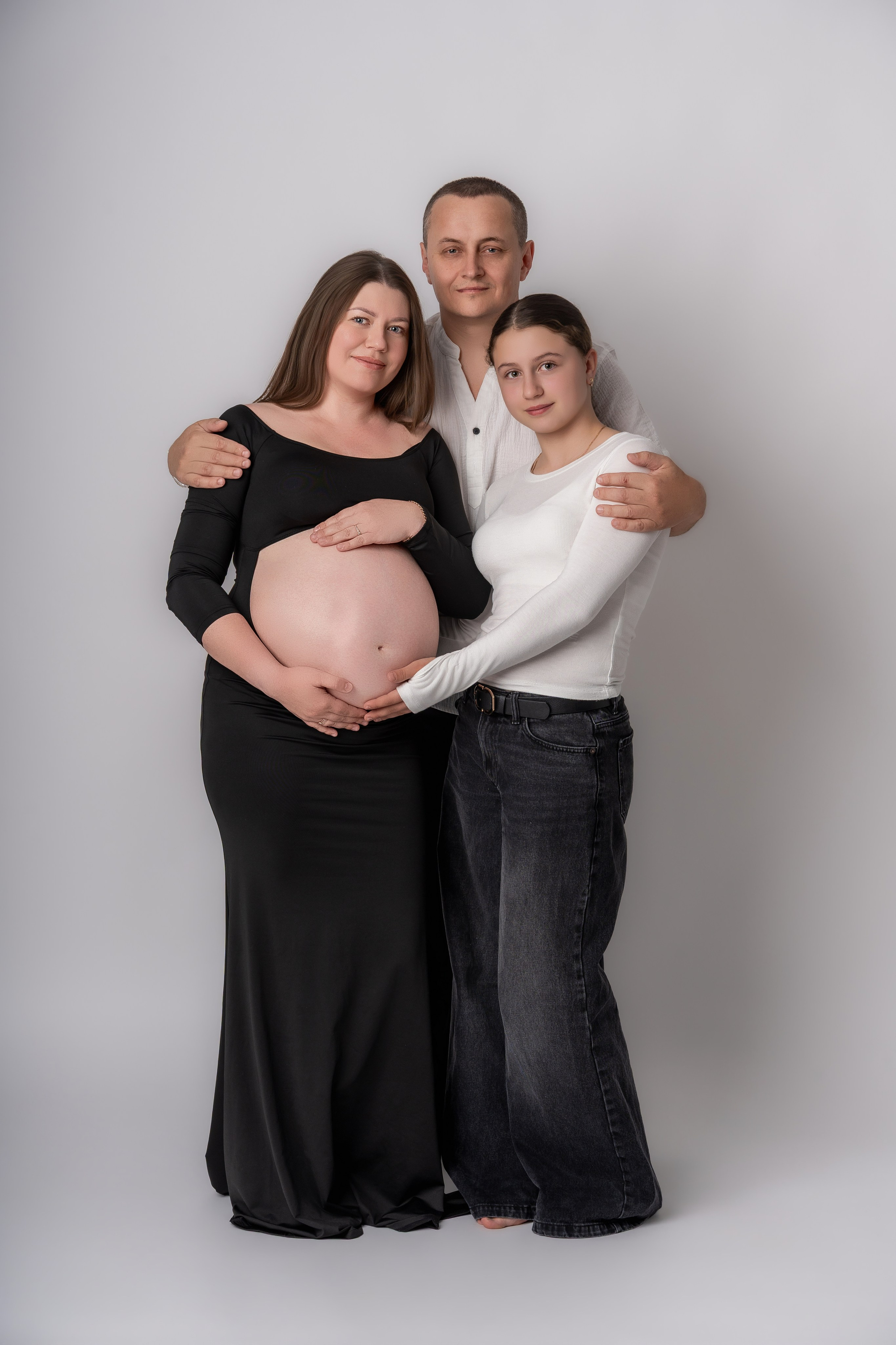Вся семья. Фотограф новорожденных и семейный фотограф в Бельцах (Молдова)