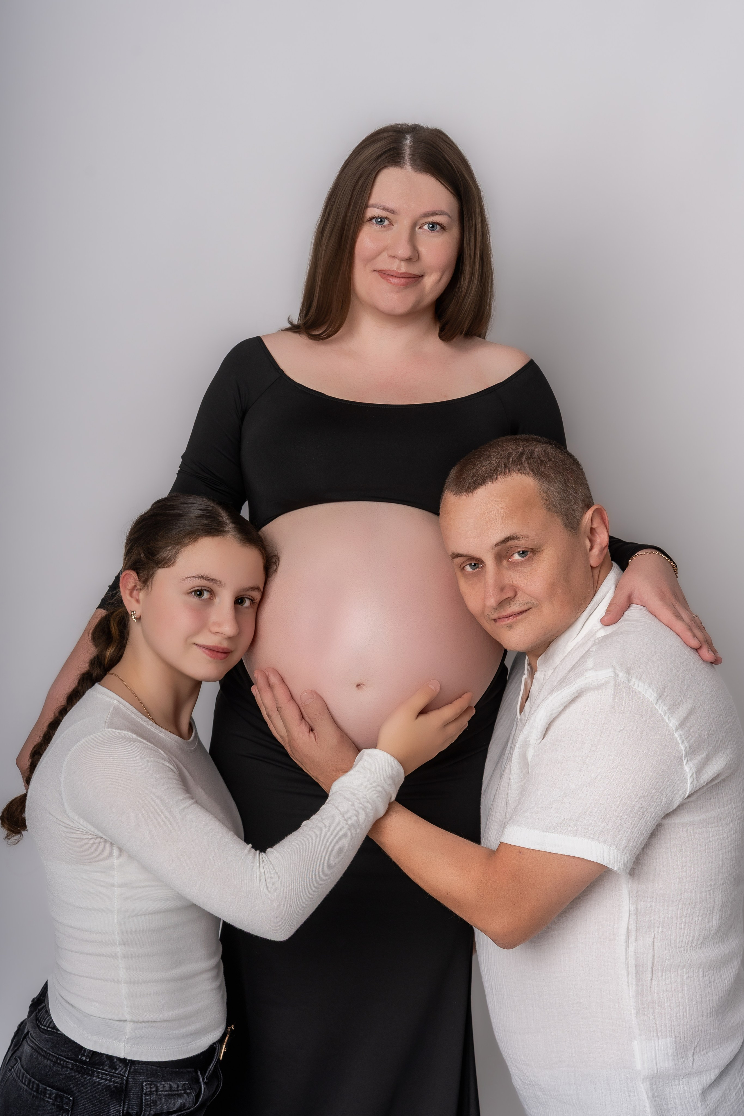 Вся семья. Фотограф новорожденных и семейный фотограф в Бельцах (Молдова)