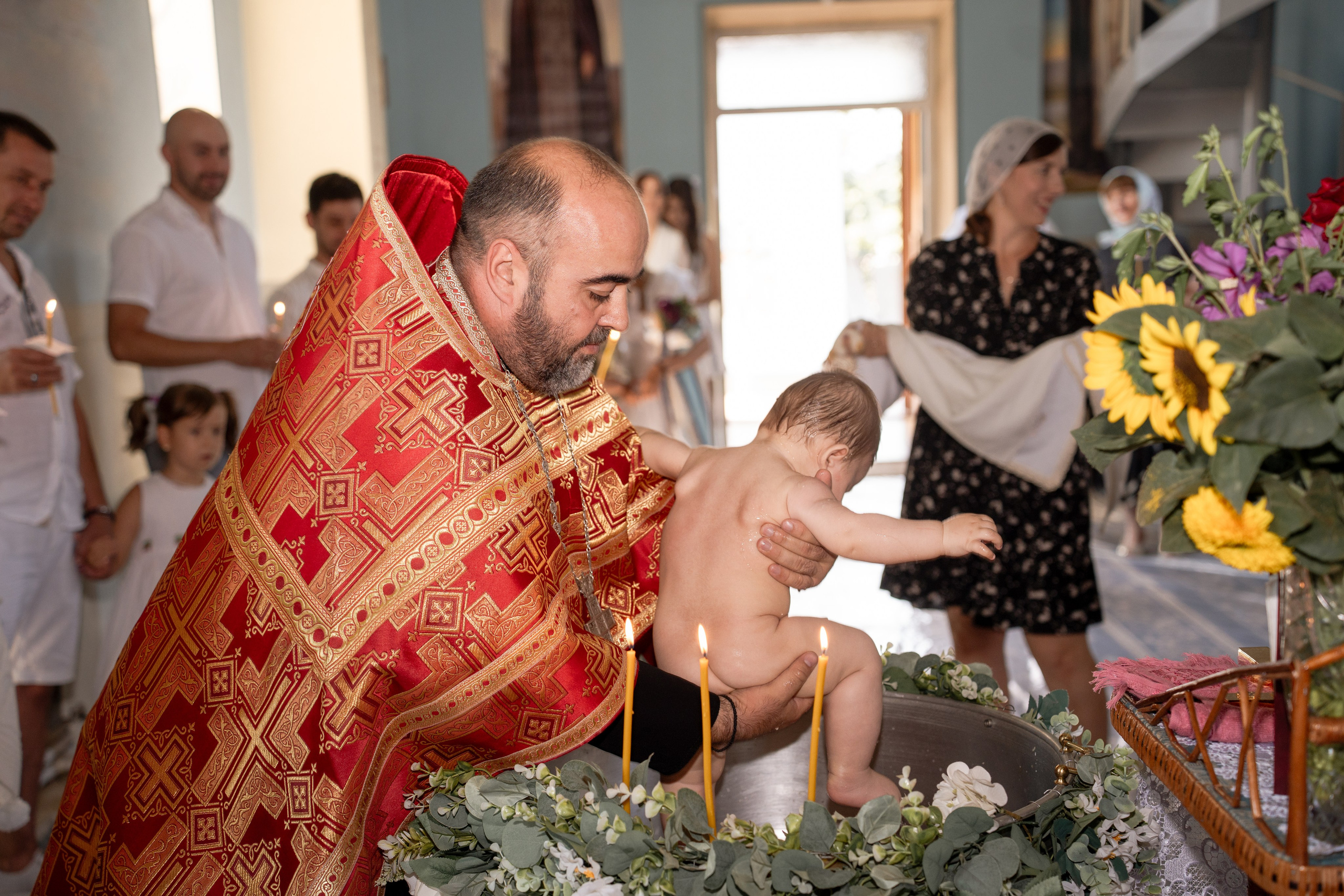 Фотограф на крещение в Бельцах. Fotograf pentru botez în Bălți