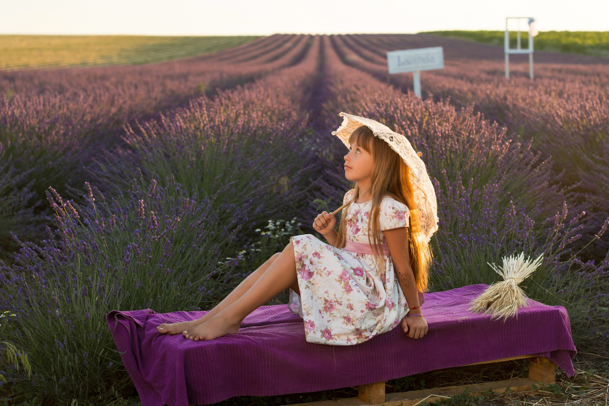 Фотосессия в лавандовом поле в Молдове — летнее портфолио