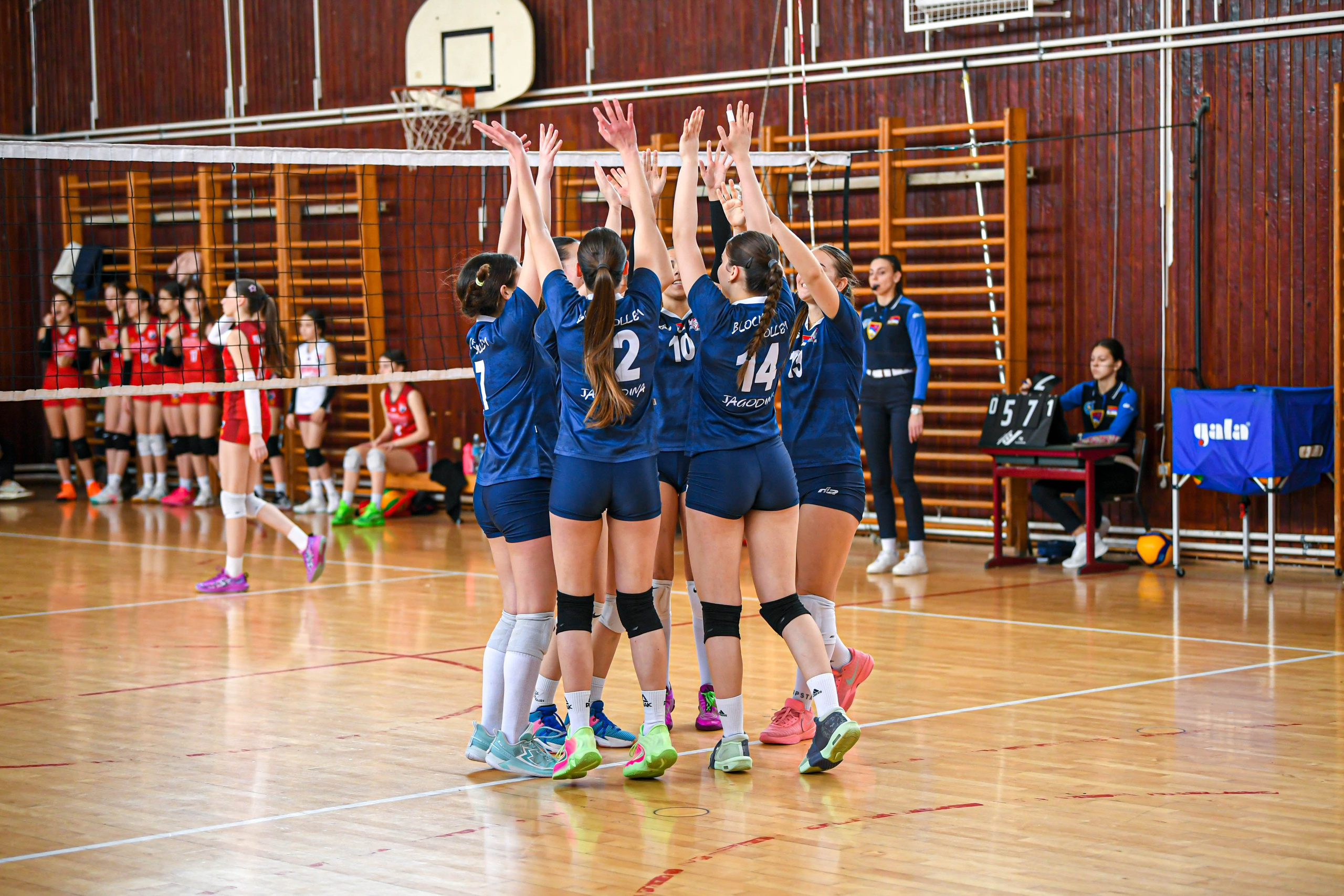 Odbojka 22.03.  Radnicki KG — BlockVolley JAG. Foto Simic Jagodina