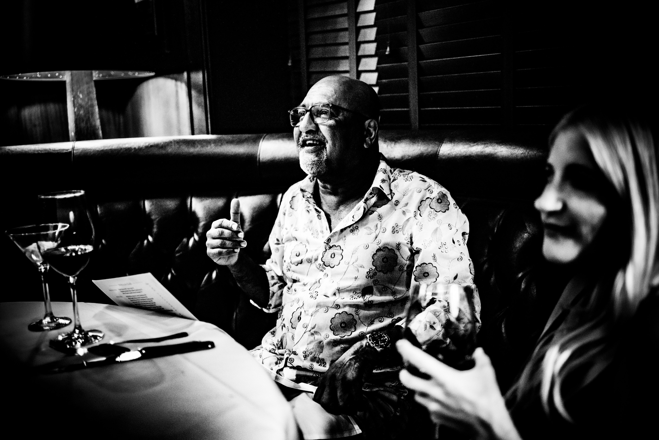 Burn Black and White Series. Out and About 239