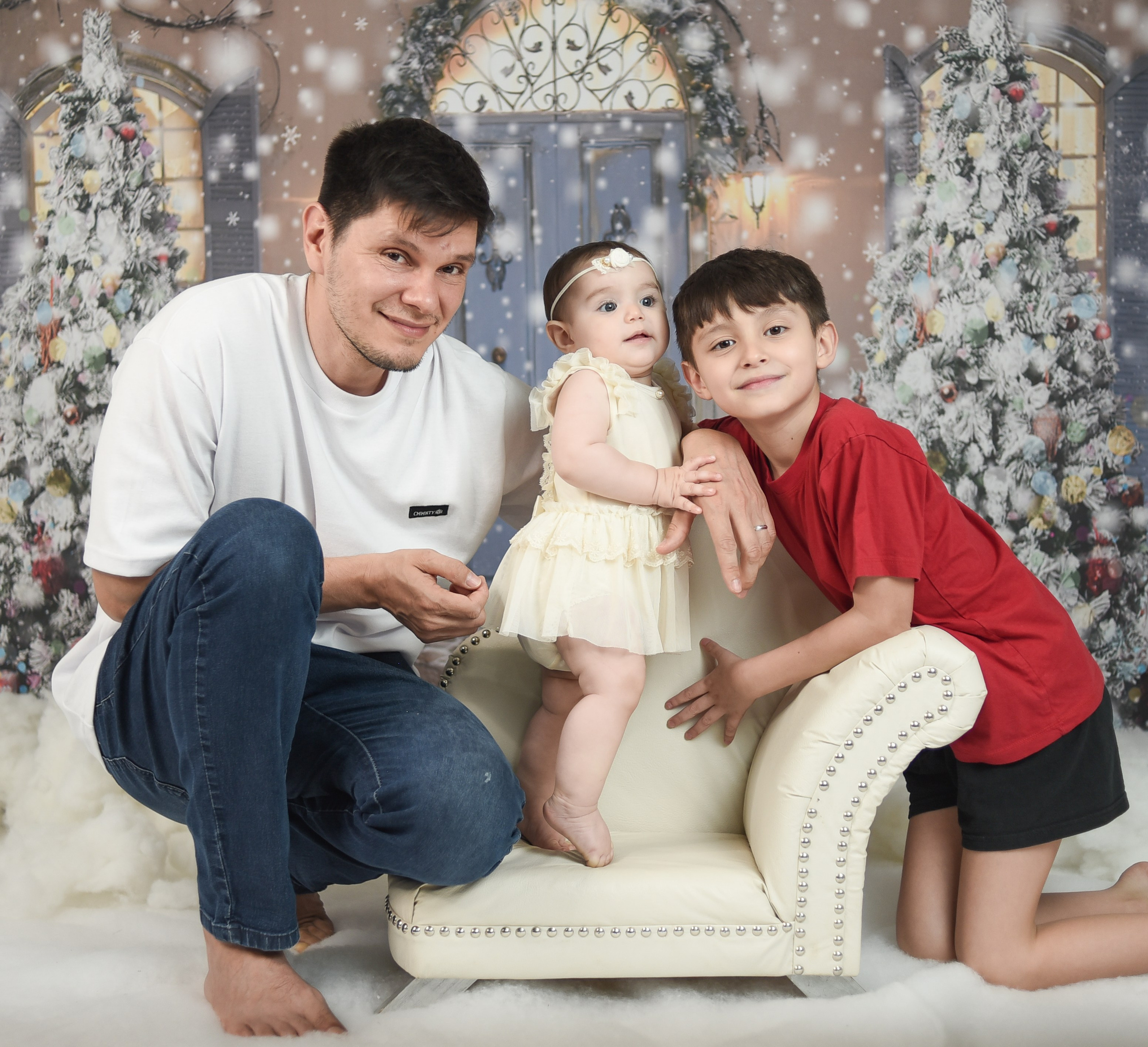 Sesión Navideña de Alaia y Familia. Fotografo de casamiento en misiones y fotógrafo de familia  Posadas