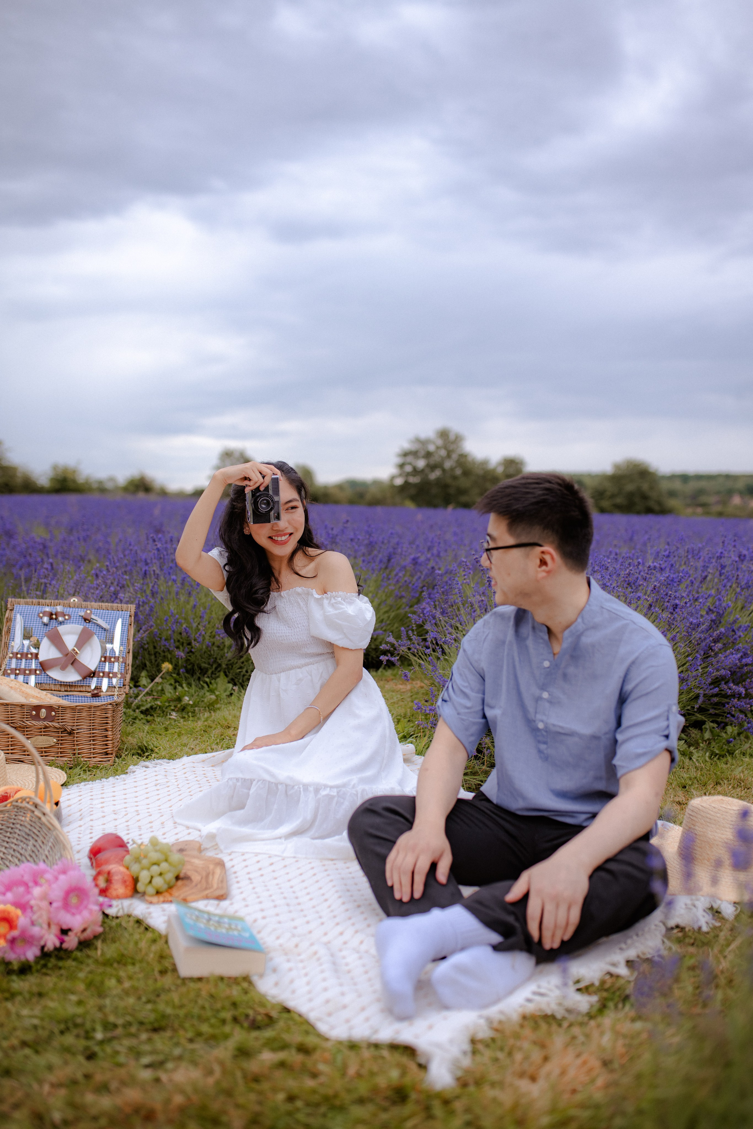 A & M Lavender farm. Tania Gandrabur, photographer in West Midlands, England
