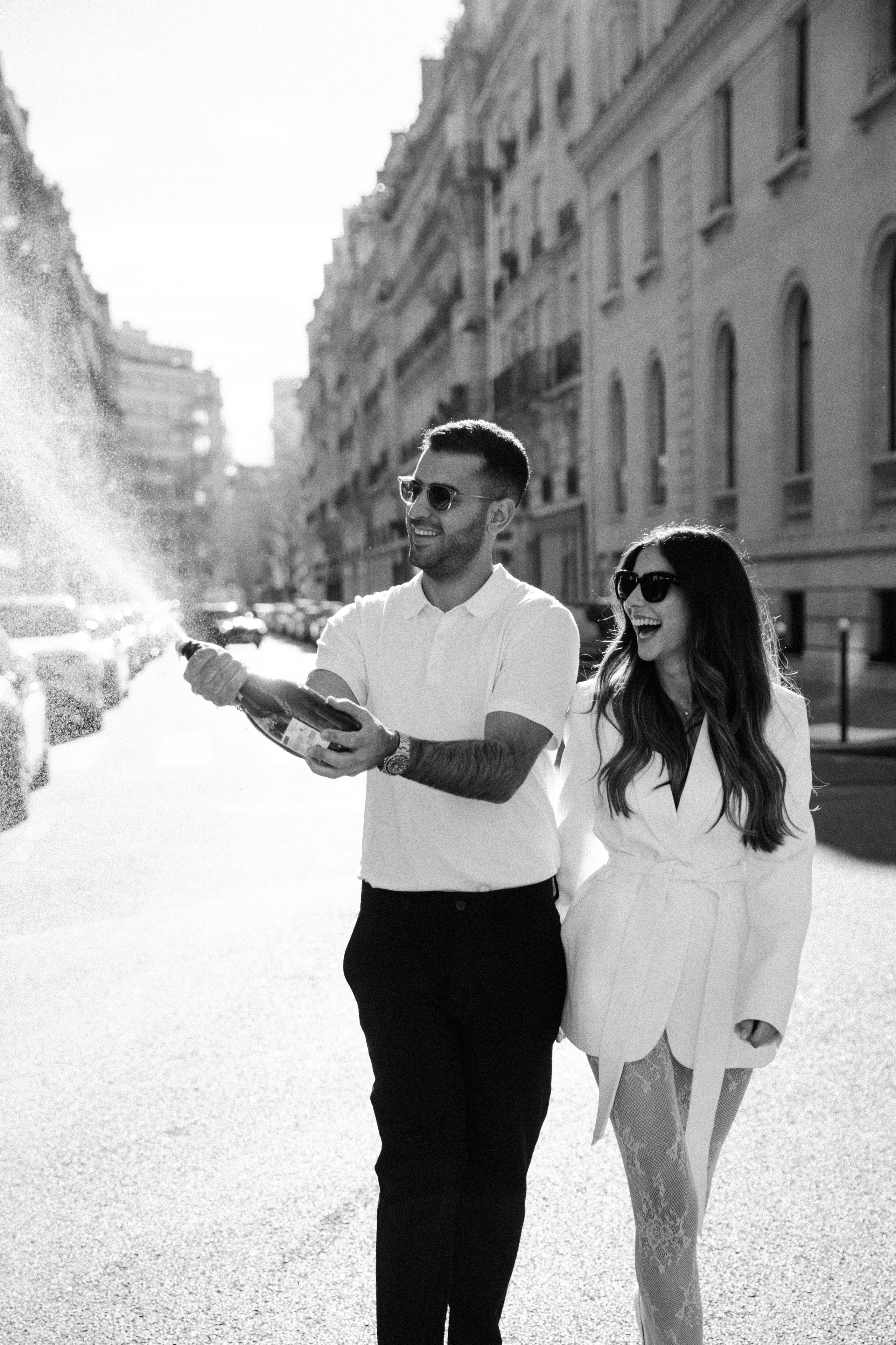An Editorial Pre-Wedding Session in Paris — Yfar & Isaf