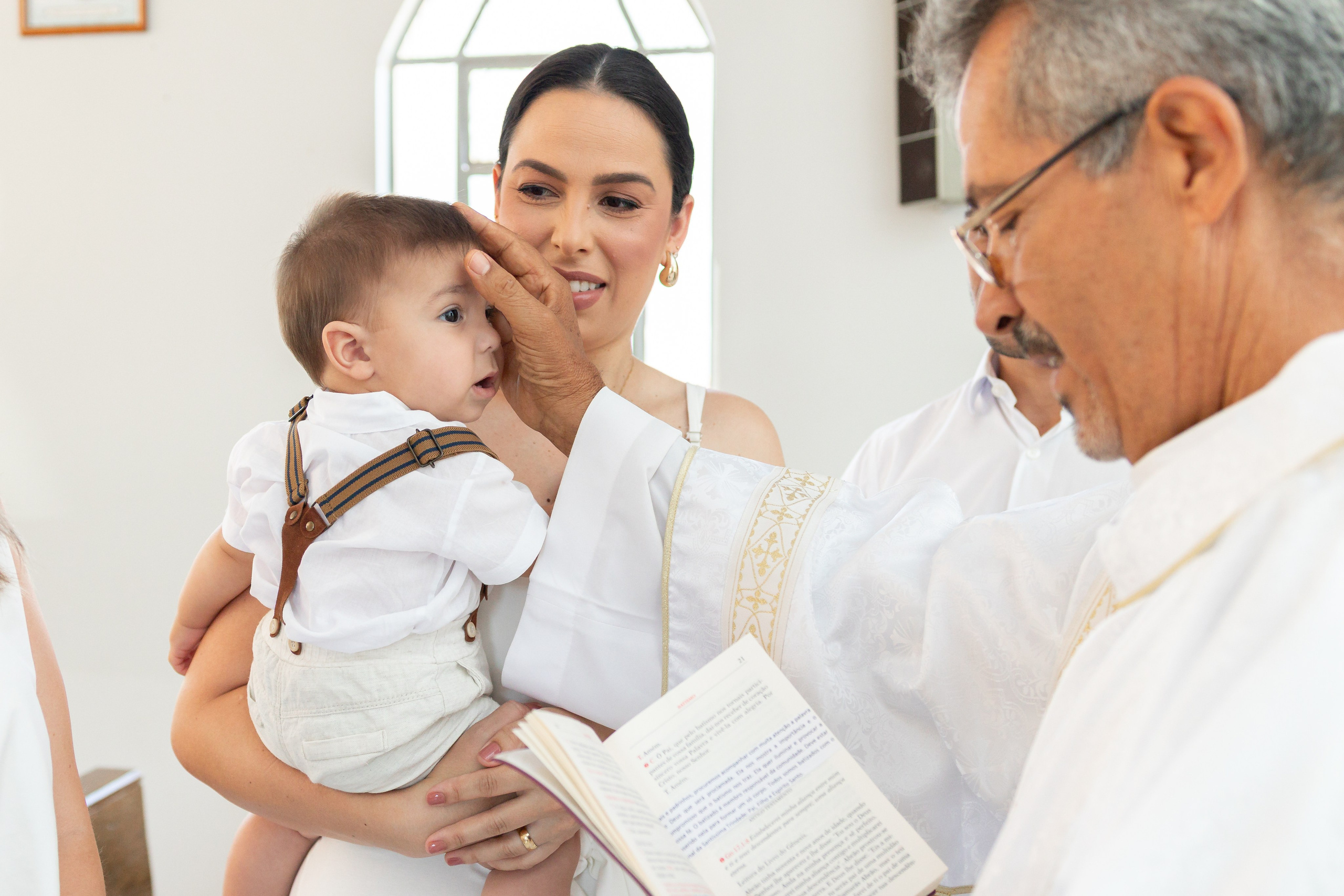Lucca — Batizado. Principal