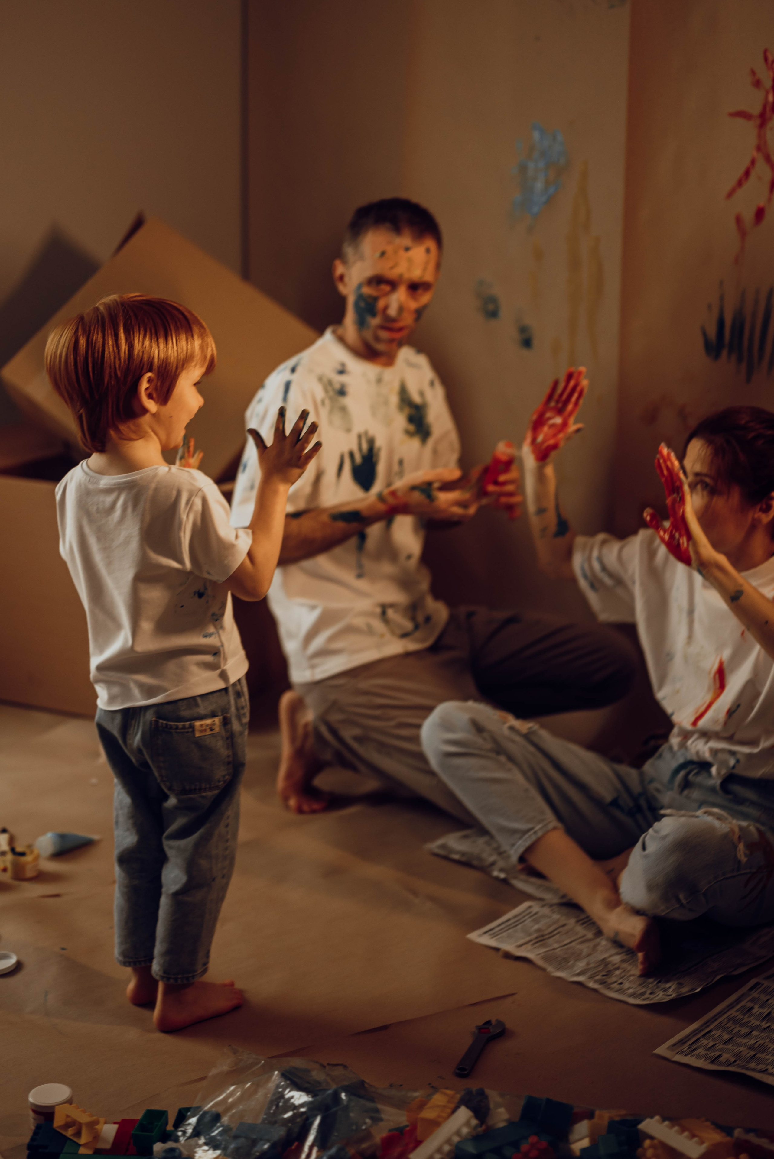 Полина, Вова и Назар. Фотограф Ирина Новикова