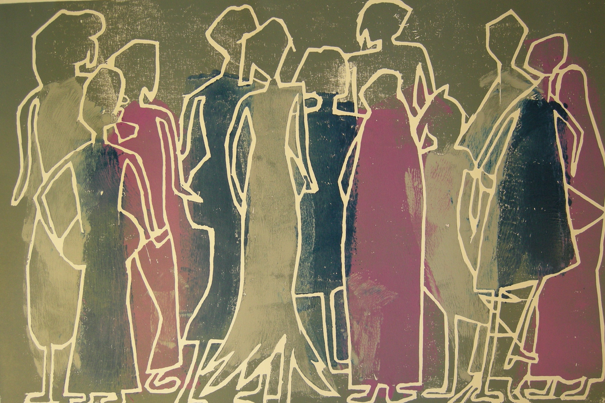 12-wir, 2018 - 40x60 auf Papier 60x80