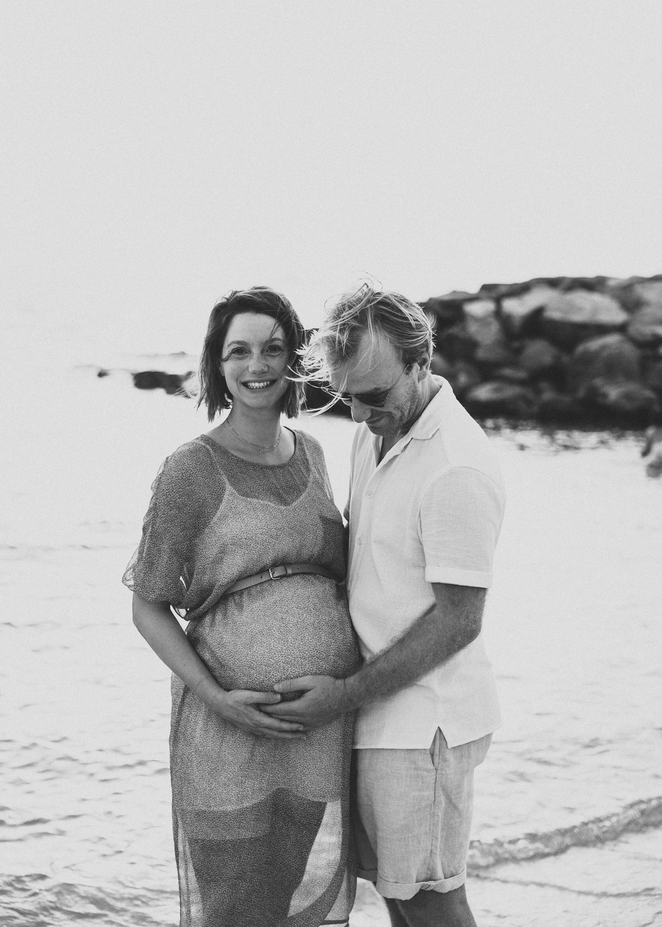 Maternity Session — Beach. Family Photographer in Dubai