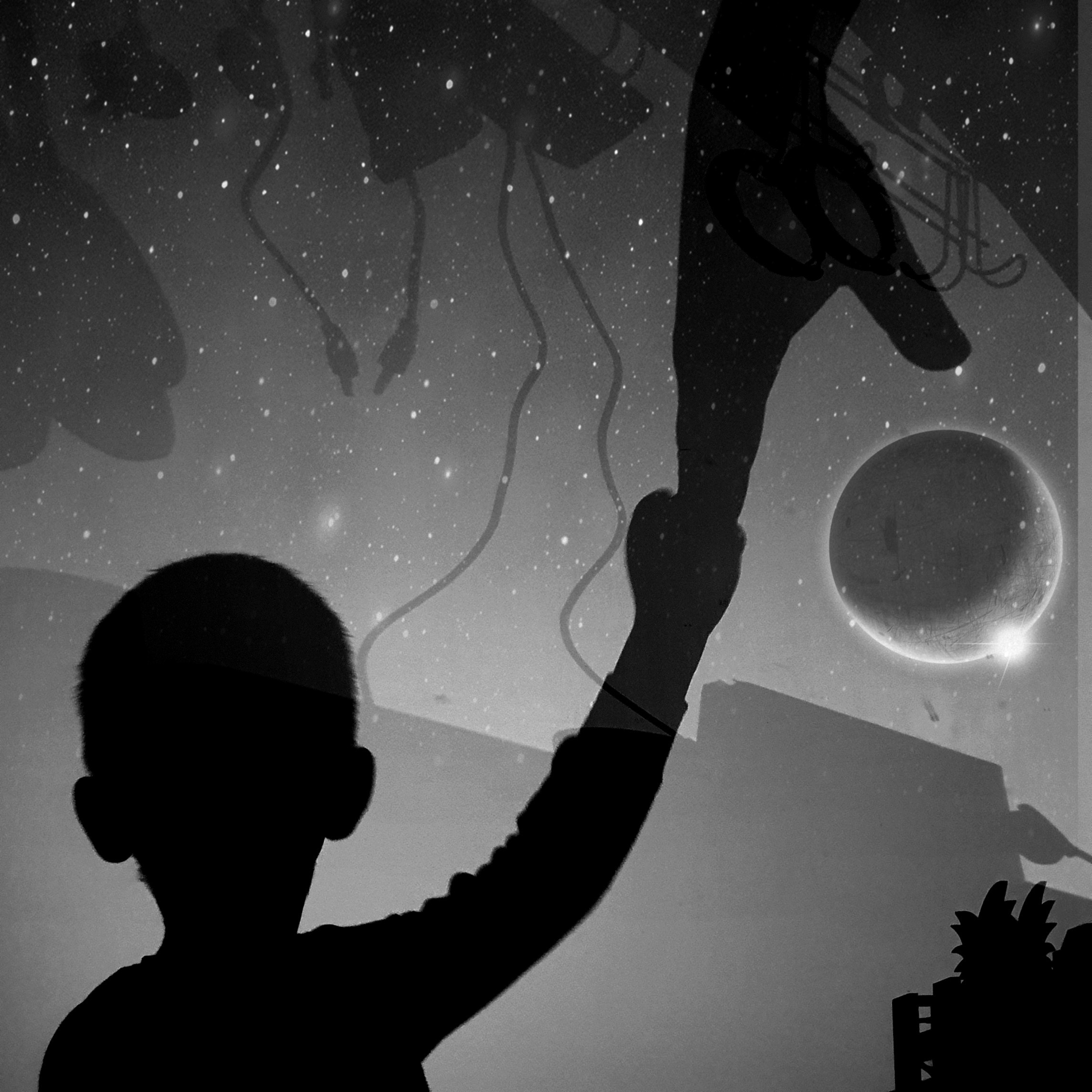 Abstractions and shadow. Consultation on printing in various magazines, illustrations for books