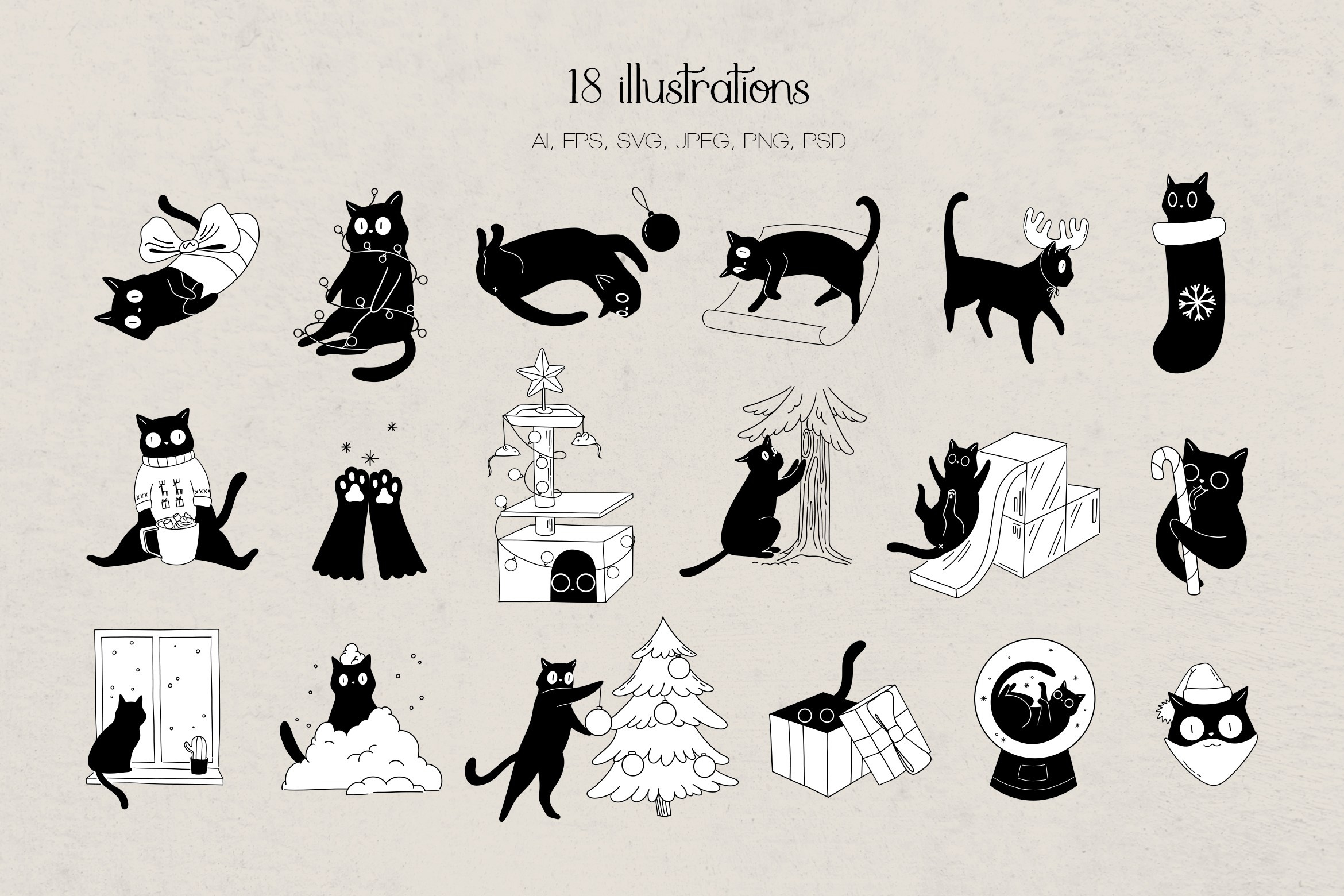 Vector Illustrations. Helen Reveur | Illustrator & Brand Designer | Ready-Made & Custom Illustrations