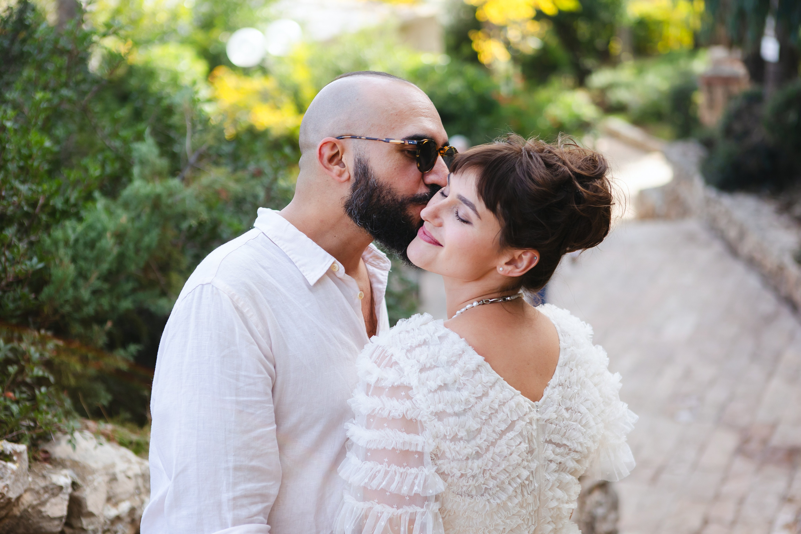 MORNING WEDDING AT YAMIN MOSHE. PHOTOGRAPHER IN ISRAEL