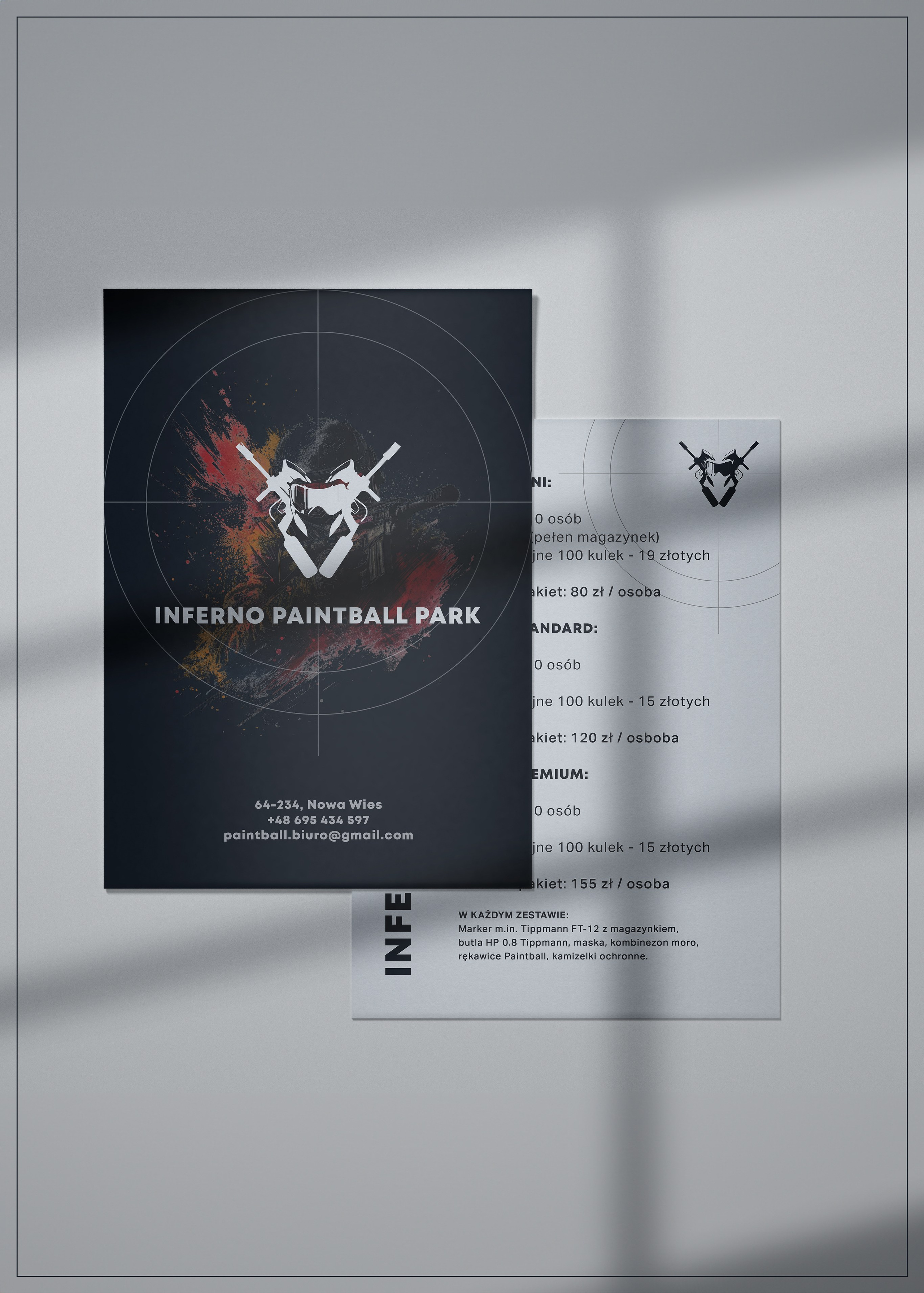 Inferno Paintball Park. Vasyl Grygorchuk: Photography & Graphic Design