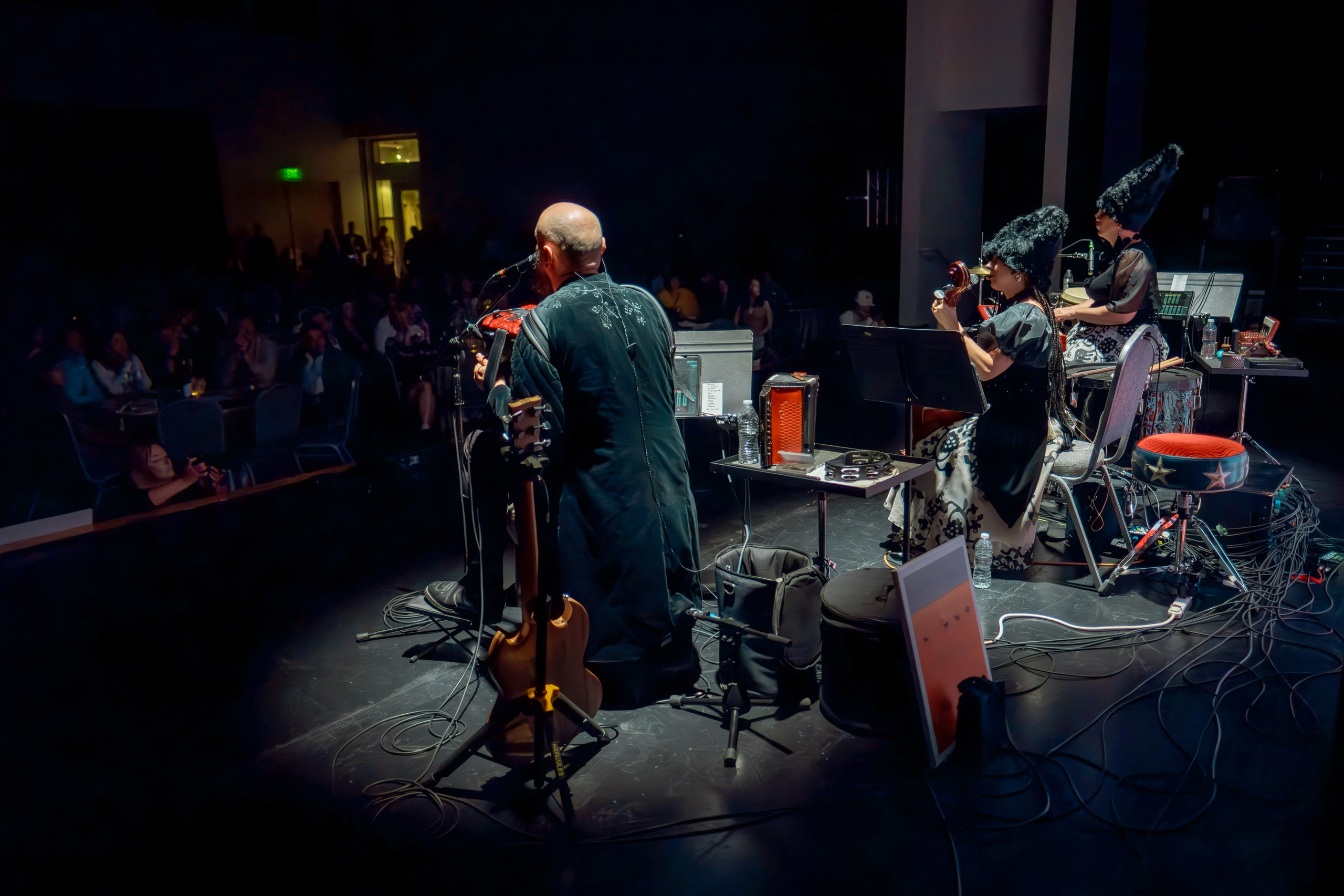 DAKHA BRAKHA. Reportage concert portrait photography in the San Francisco Bay Area