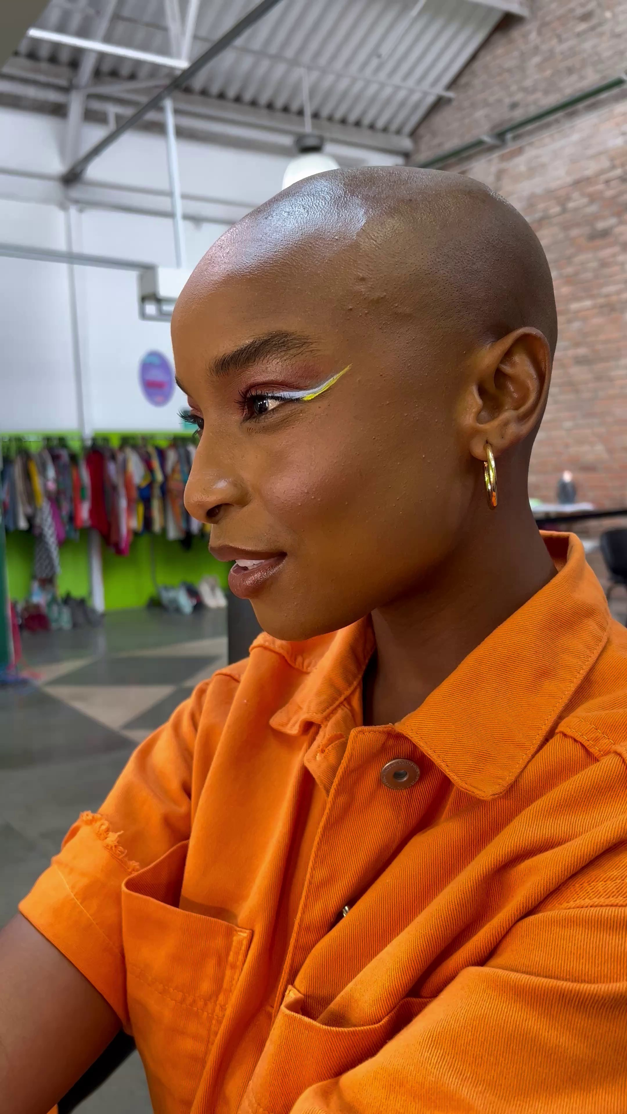 Subway Advertising Campaign — Backstage. Makeup Artist Belkis Goulart