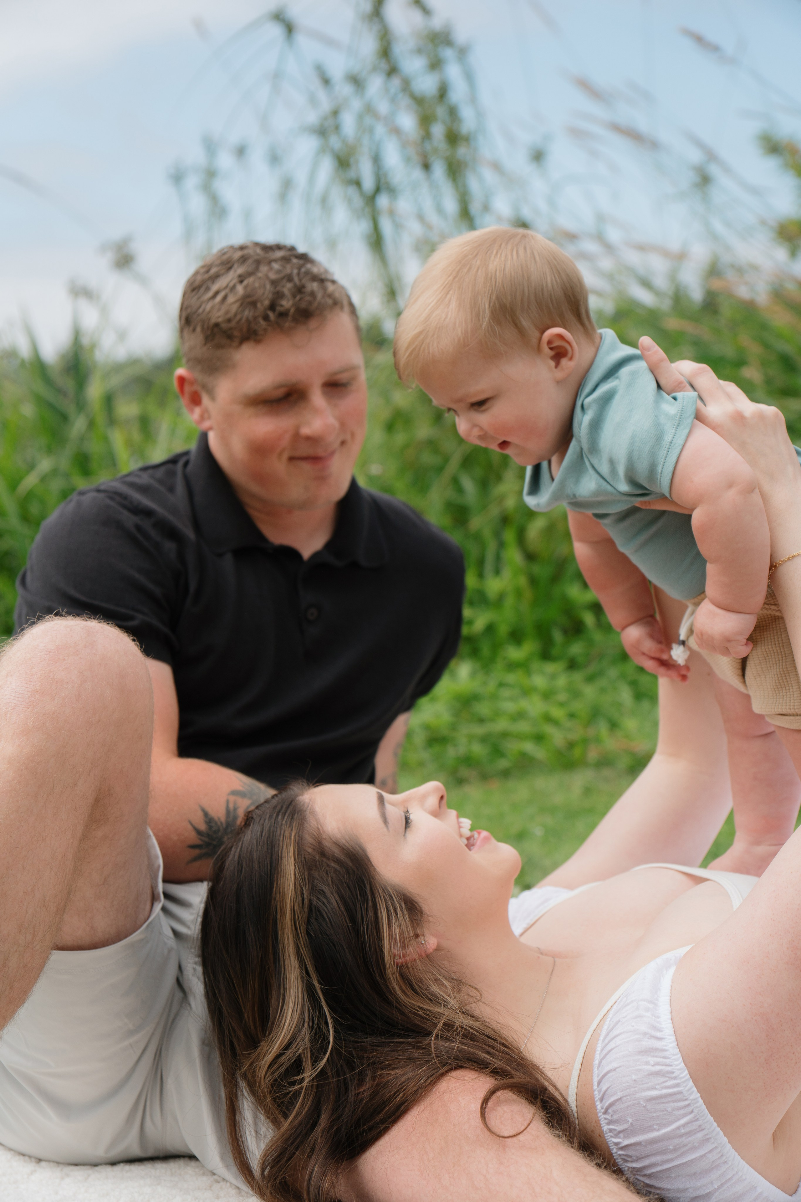 Austin’s family. Photographer in Washington Sophia D
