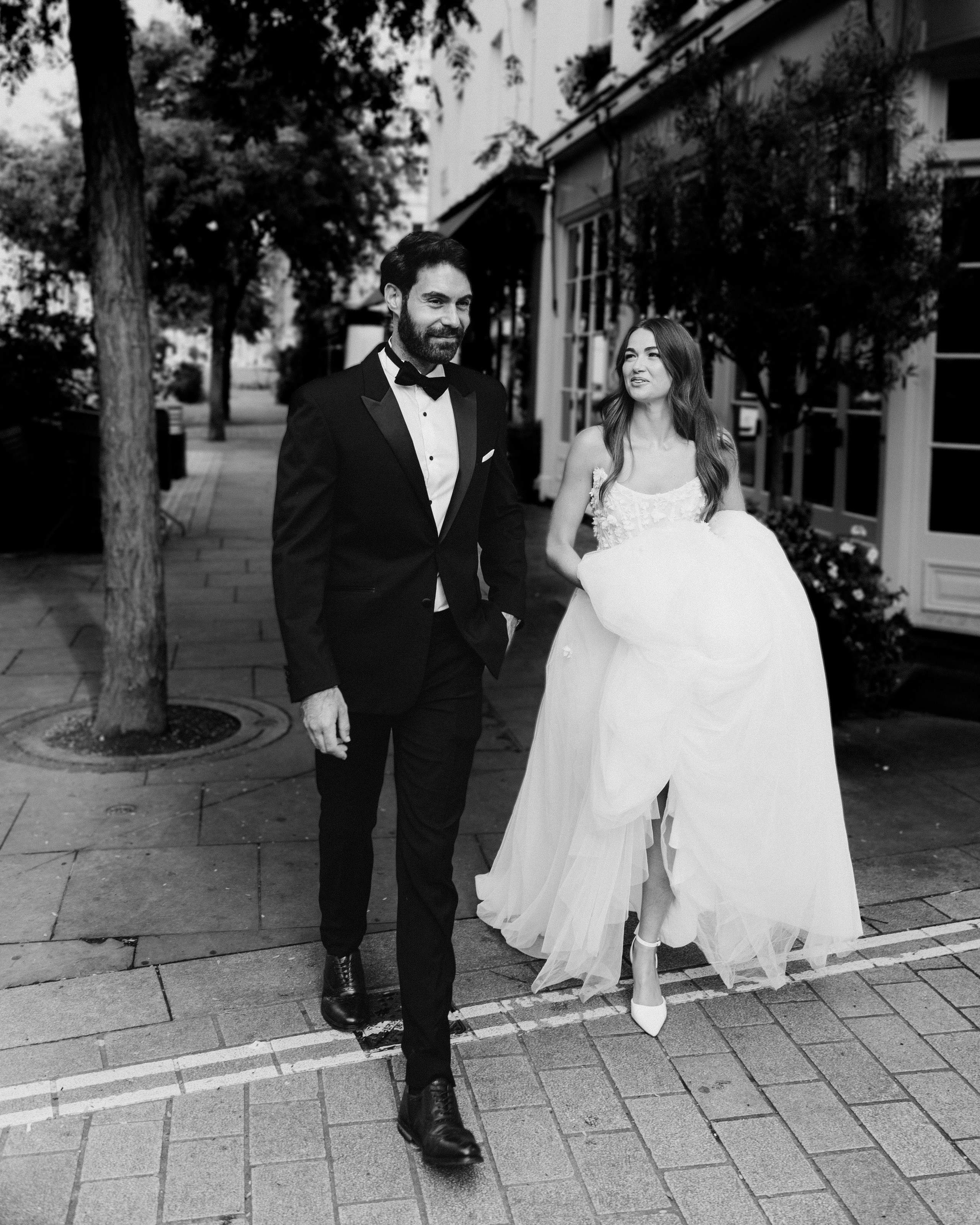 Elegant Wedding London Belgravia Elopement couple. Timeless Wedding & Event Photography from London to the world