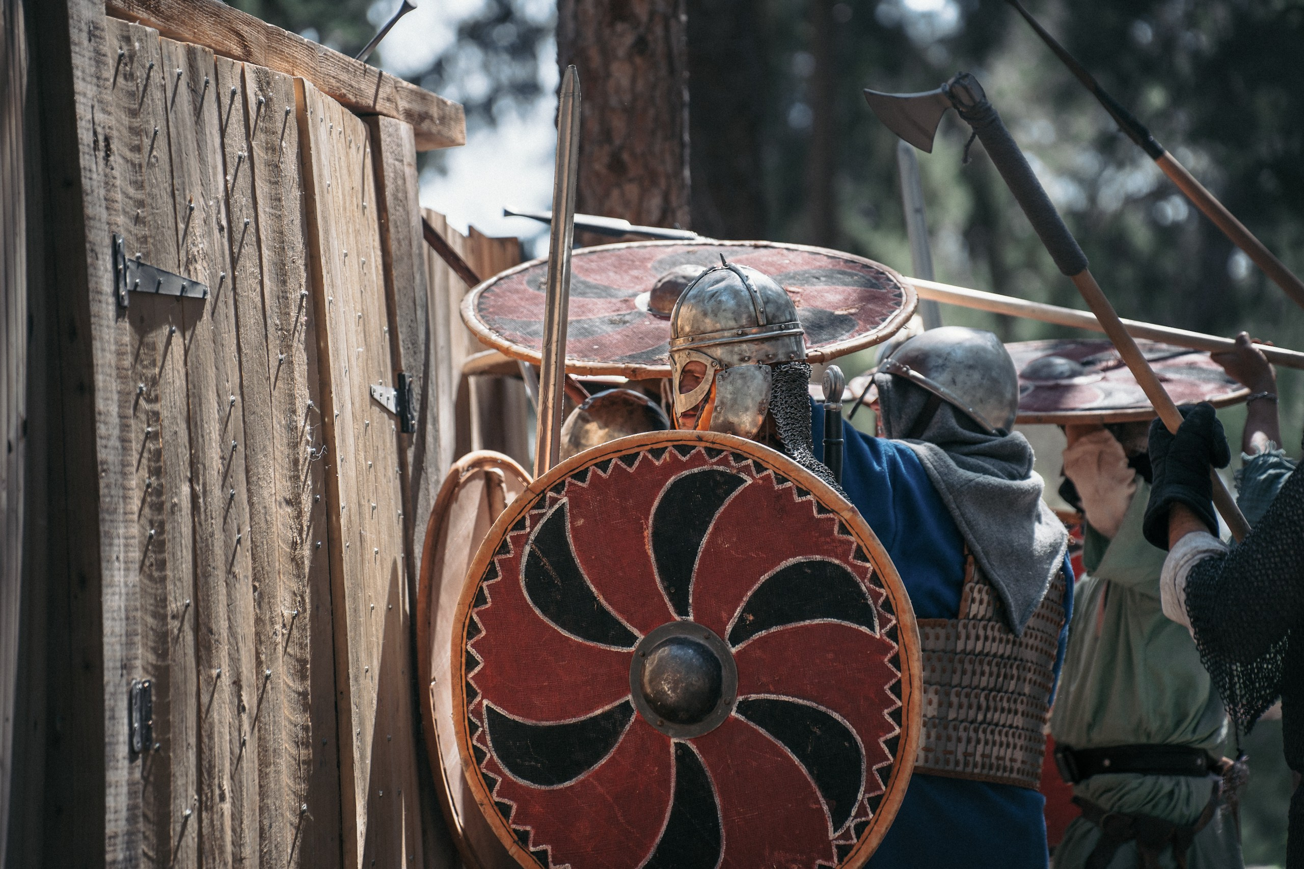 Чёрный Фьорд — реконструкция лагеря викингов | Клуб «Нортман». КРиС «Нортман»