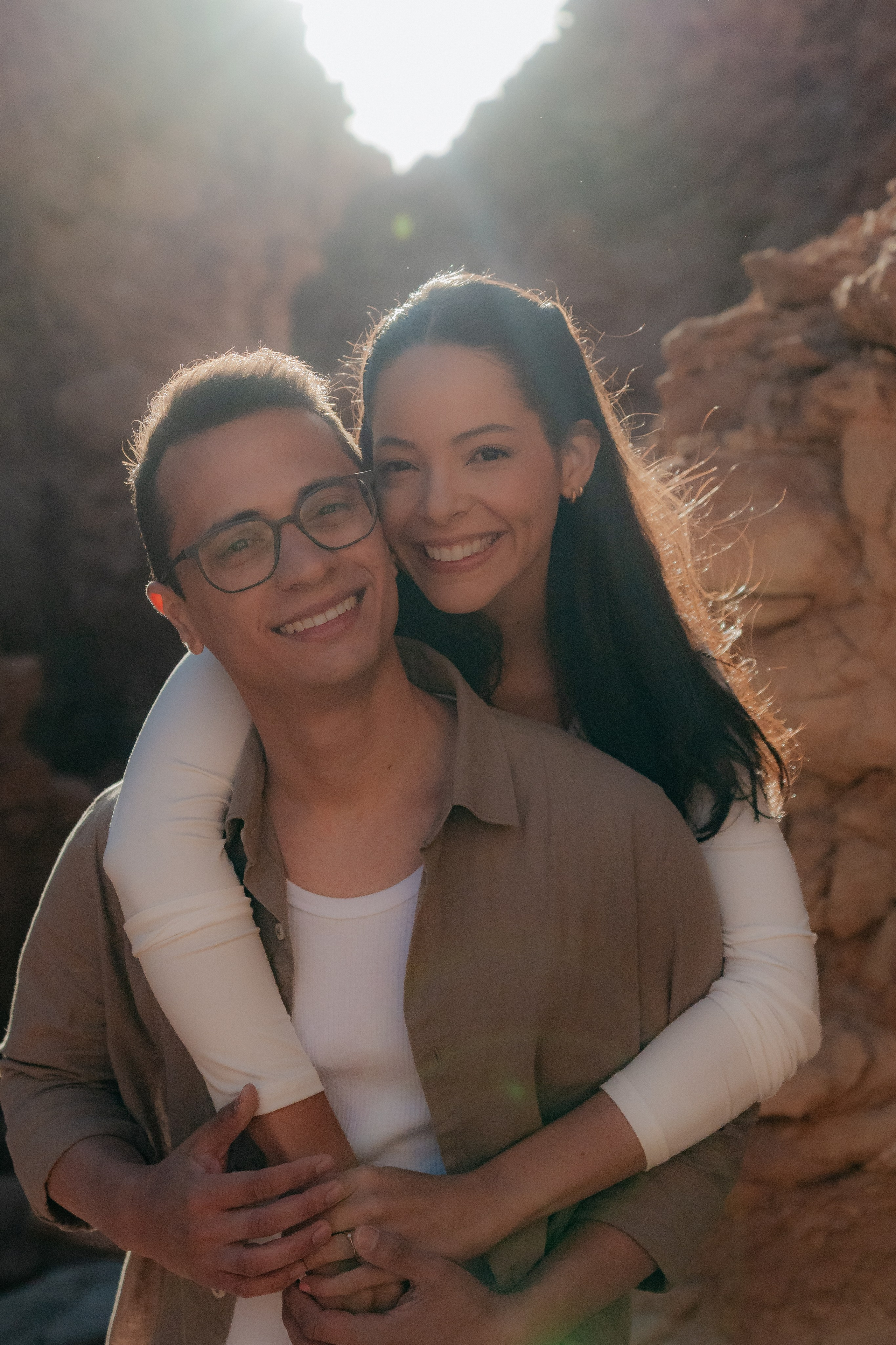 Sessão casual no Vale dos Cogumelos. Fotógrafo em San Pedro de Atacama