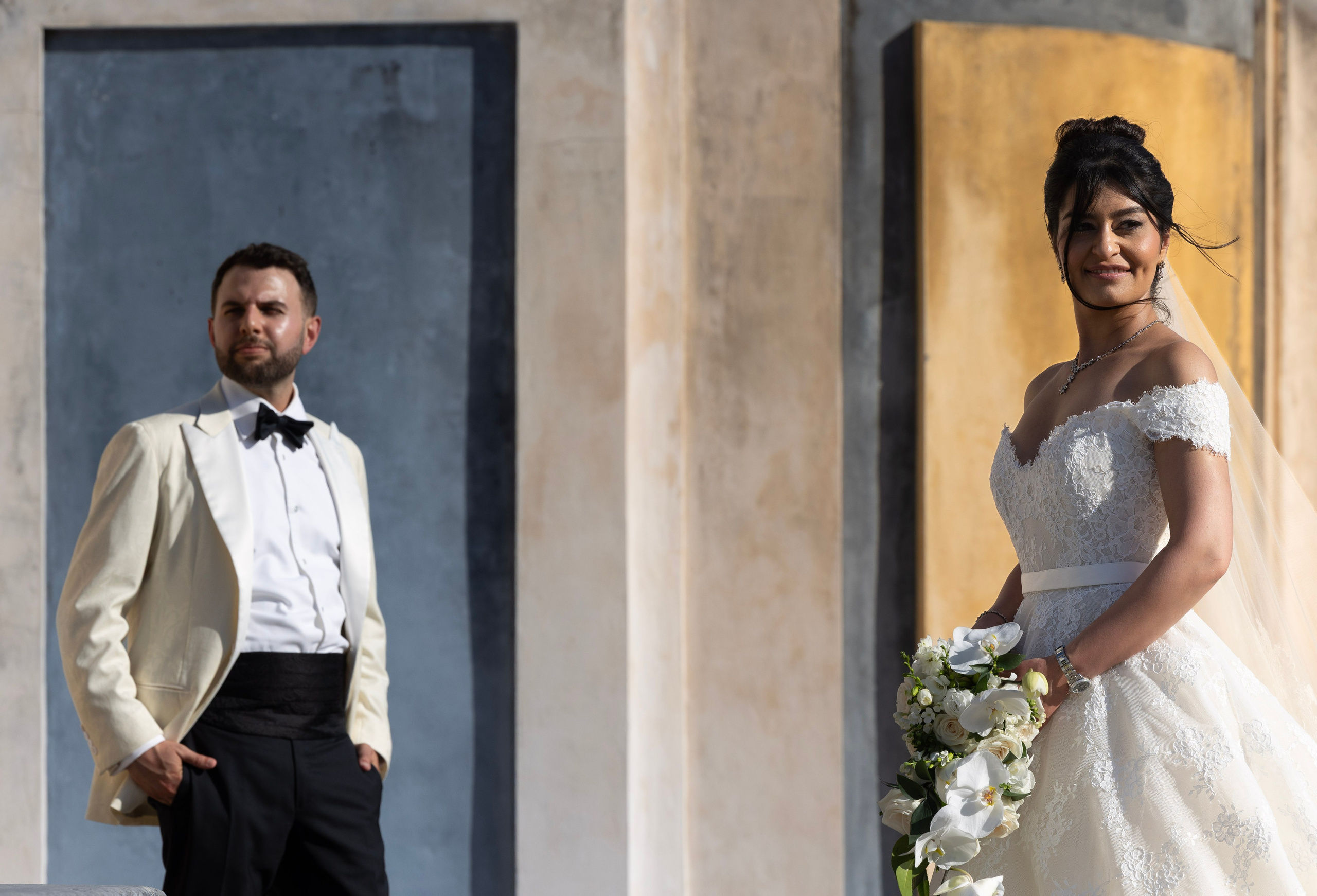 Destination wedding at Palacio de Queluz