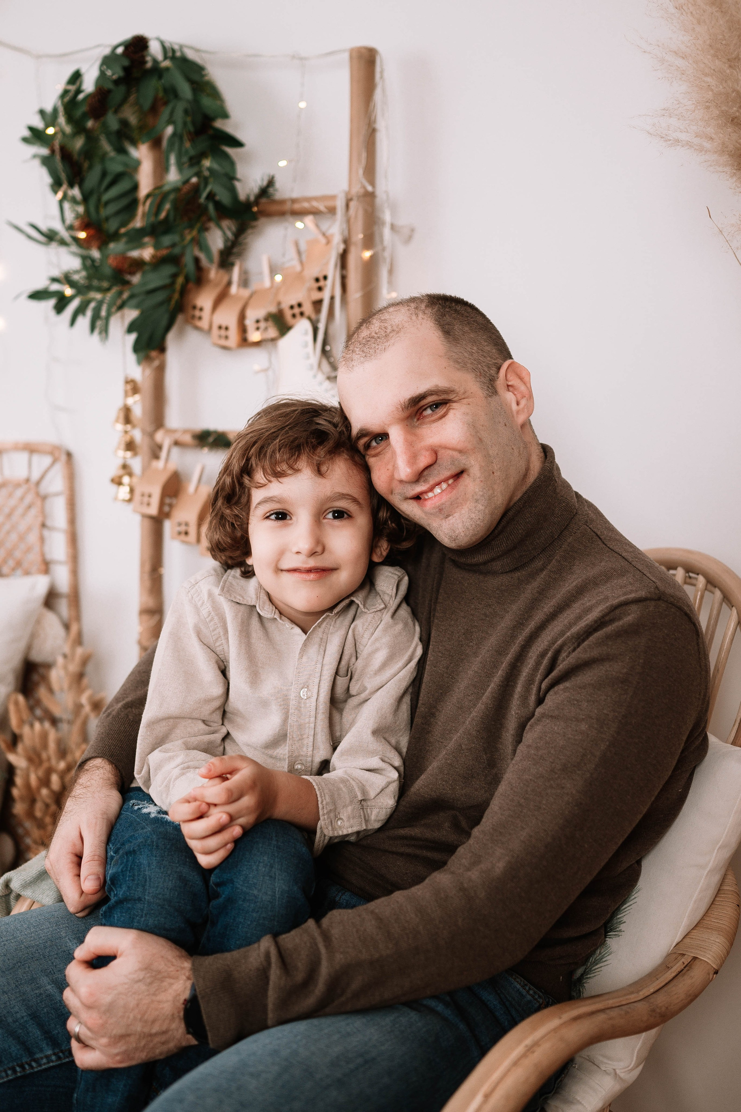 Sara, Vuk, Nevena i Ivan - novogodišnje fotografisanje. Dečiji i porodični fotograf
