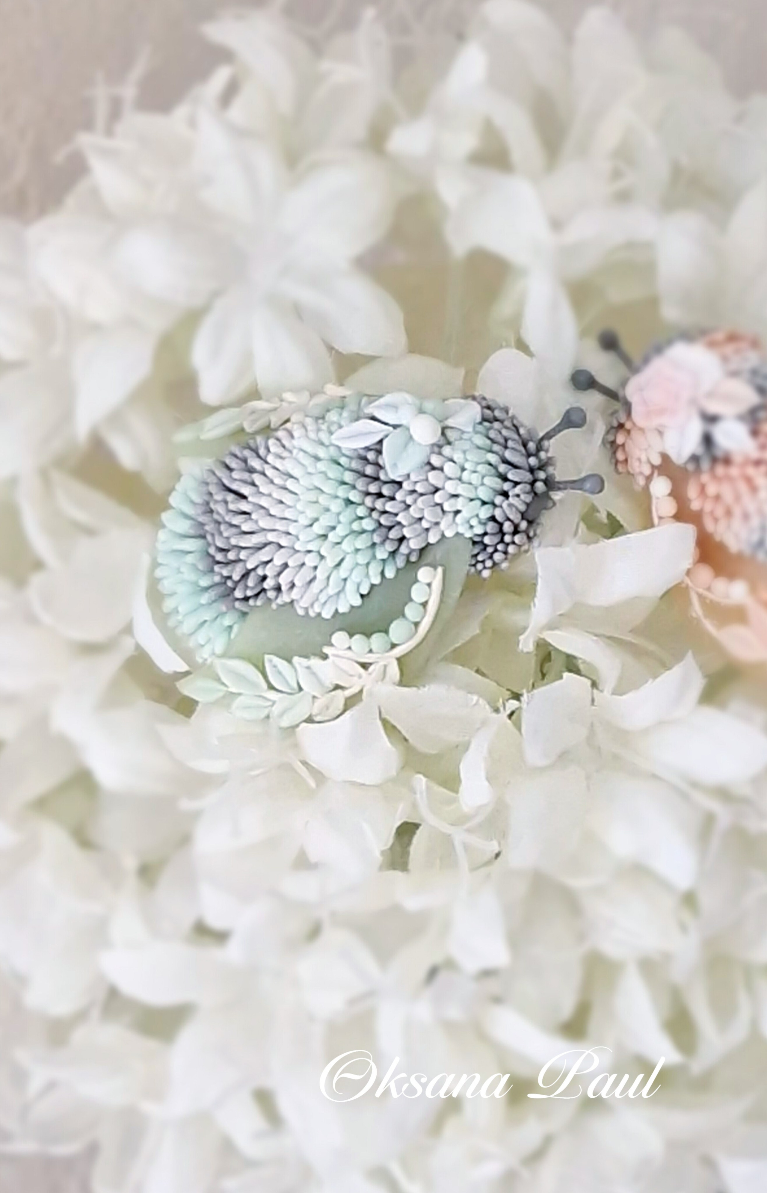 Броши-жуки / Insekten-Broschen ➜. Oksana Paul-Gardinen-Design Oksana Paul ✧ Art of Gardinen & Textile Design ✧ Polymer Clay Art & Handmade Creatures