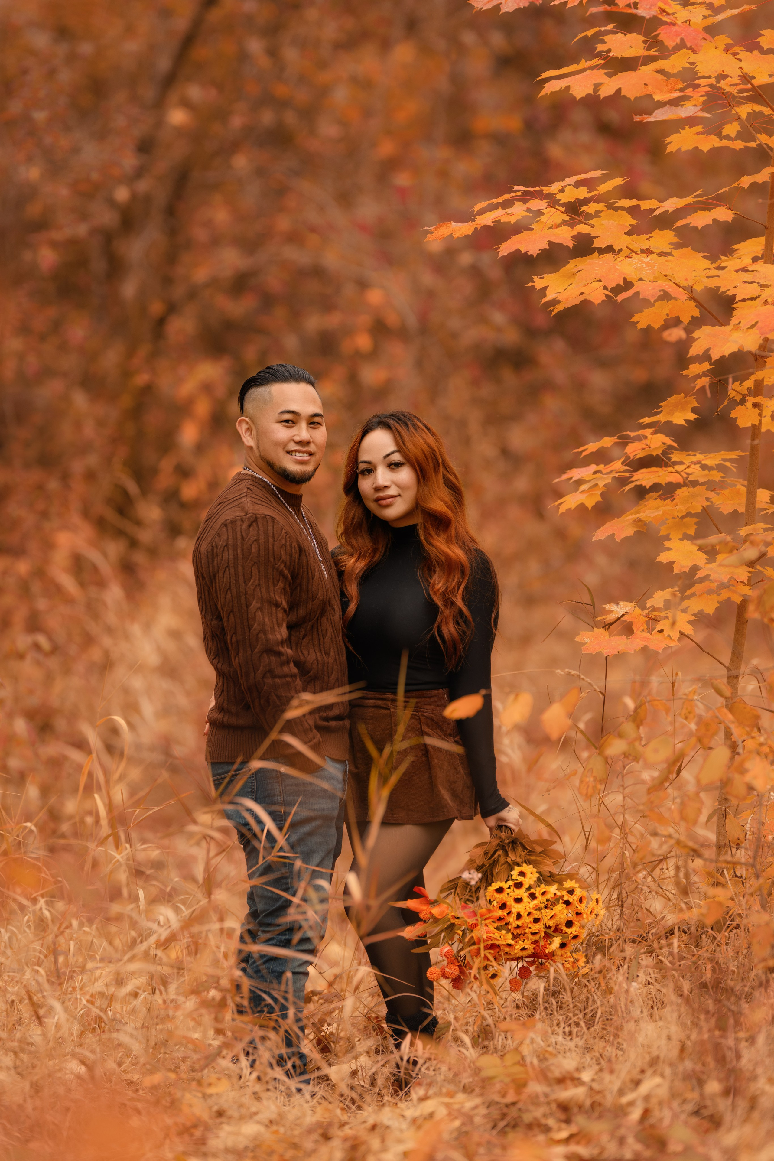 Shayna and her family. Wedding & family photography in Seattle area. Helen Michelle photographer