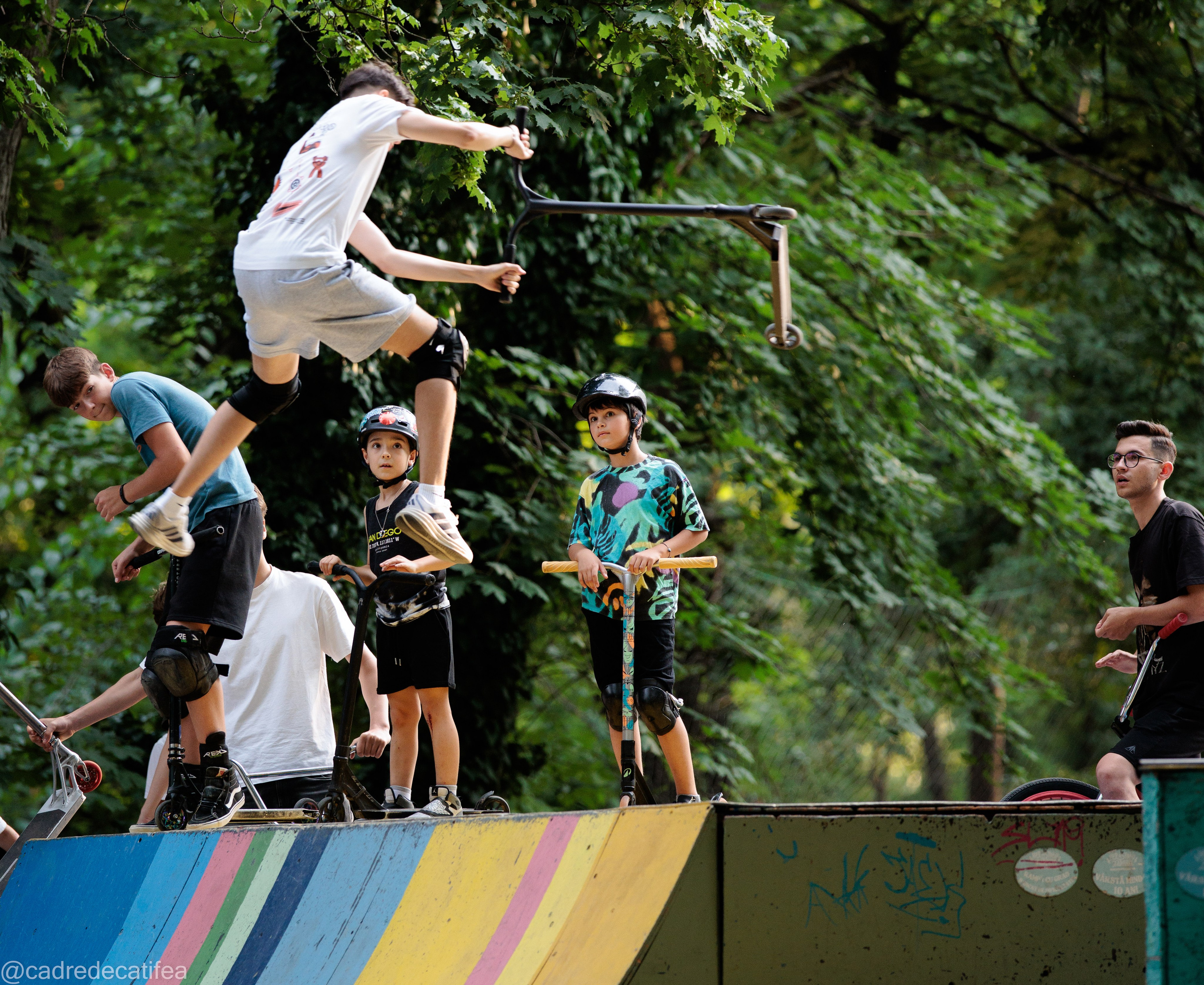 Junior Scooter Jam — Eveniment sportiv pentru copii. Wedding photographer Marco Pop