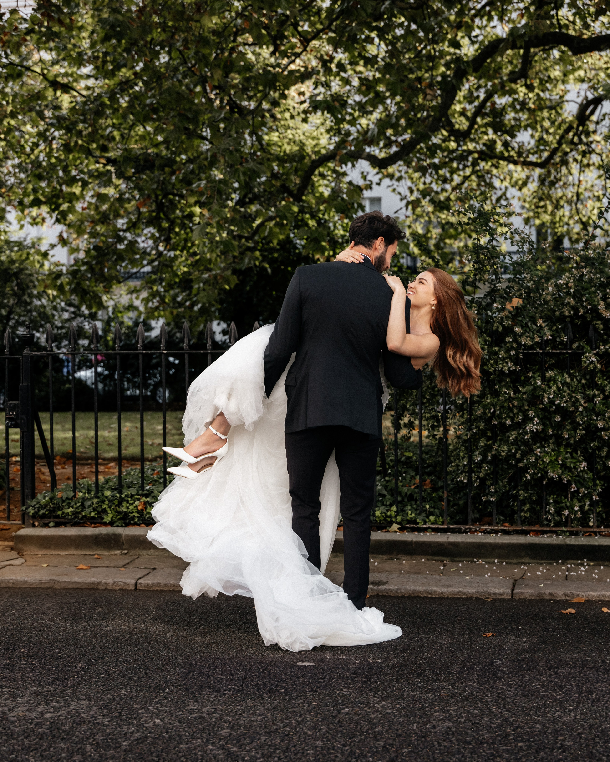 Elegant Wedding London Belgravia Elopement couple. Timeless Wedding & Event Photography from London to the world