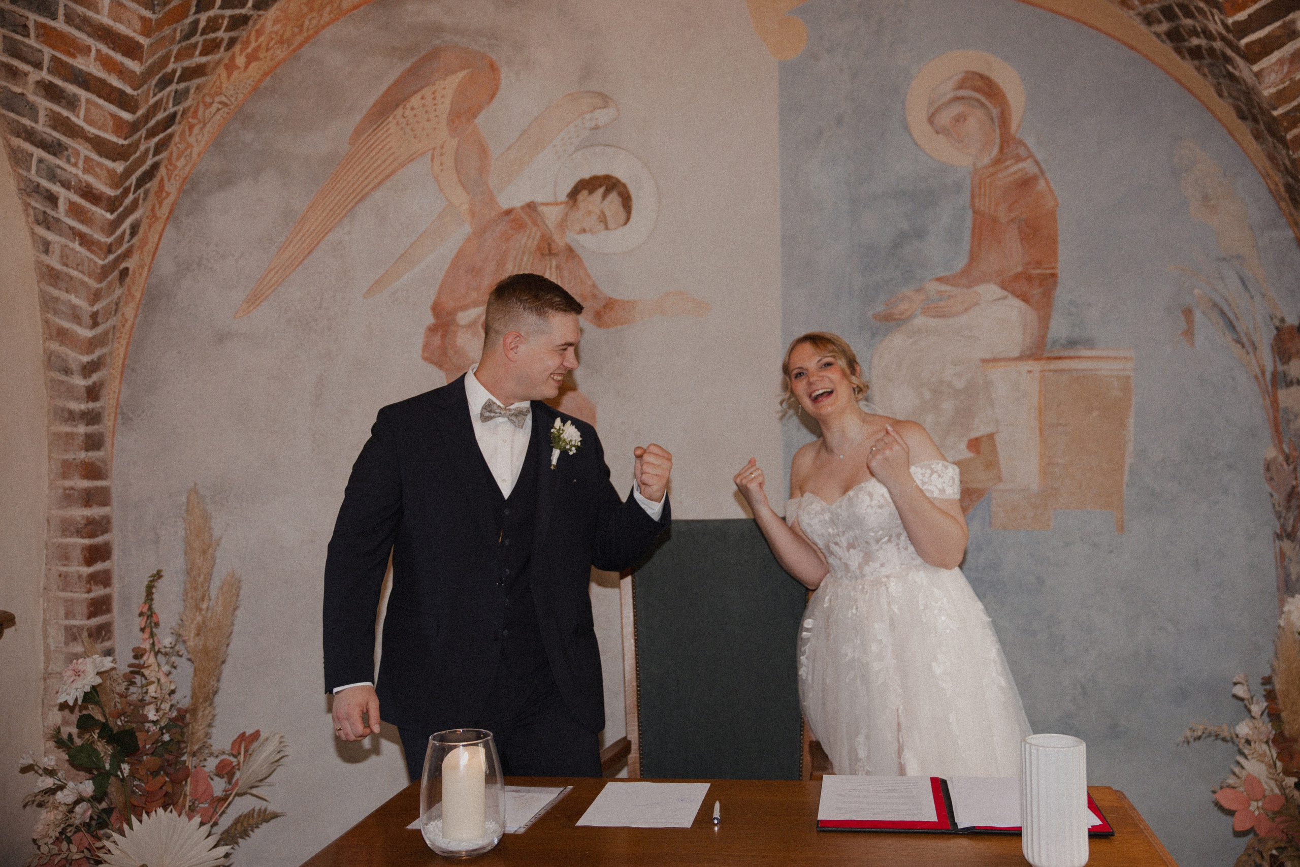 Lorena & Jan l Schloss Sythen. Hochzeitsfotografin Bochum | Halyna Reiche Fotografie NRW