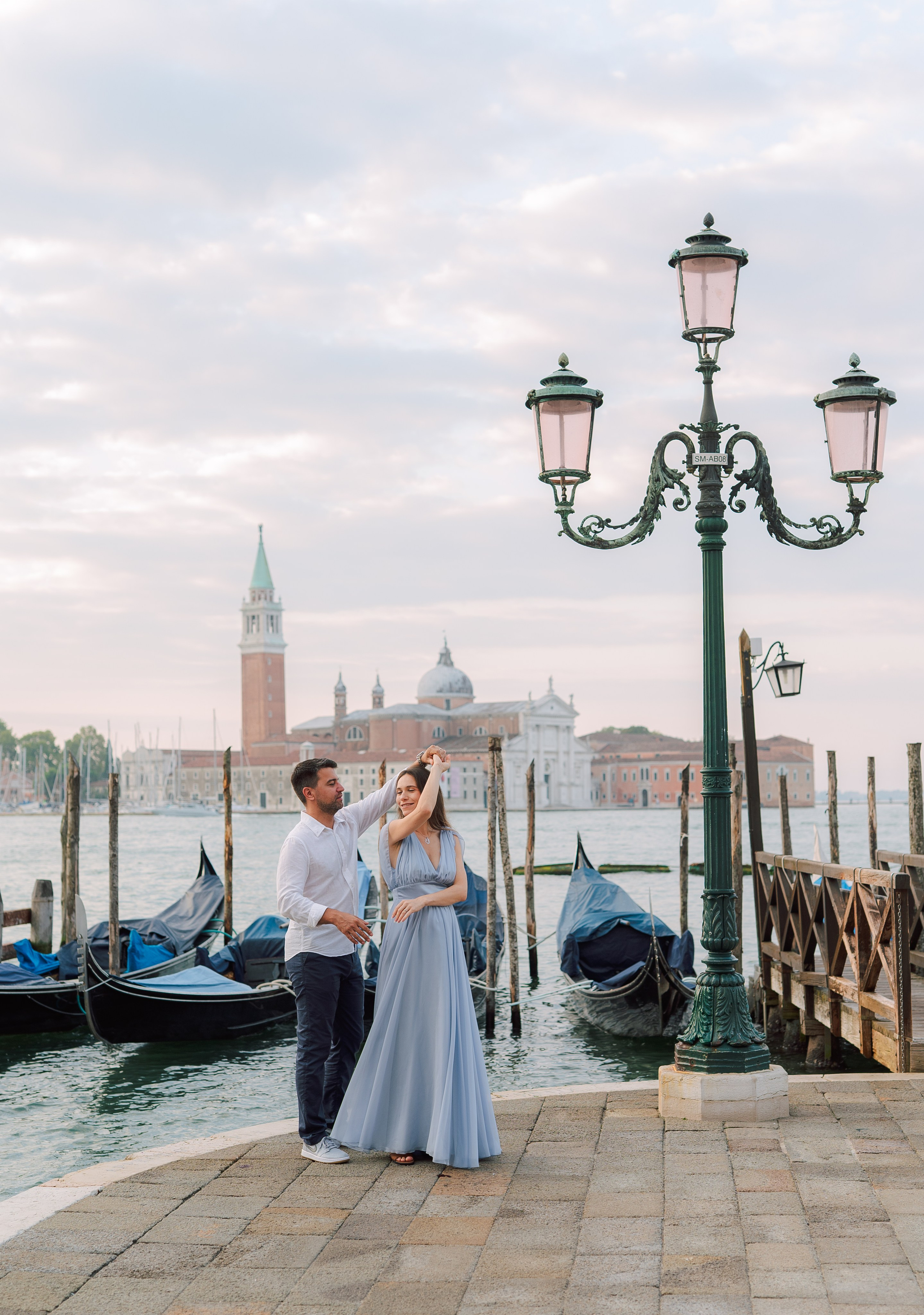 Vasilisa & Timur. Фотограф в Венеции Anna Terzi