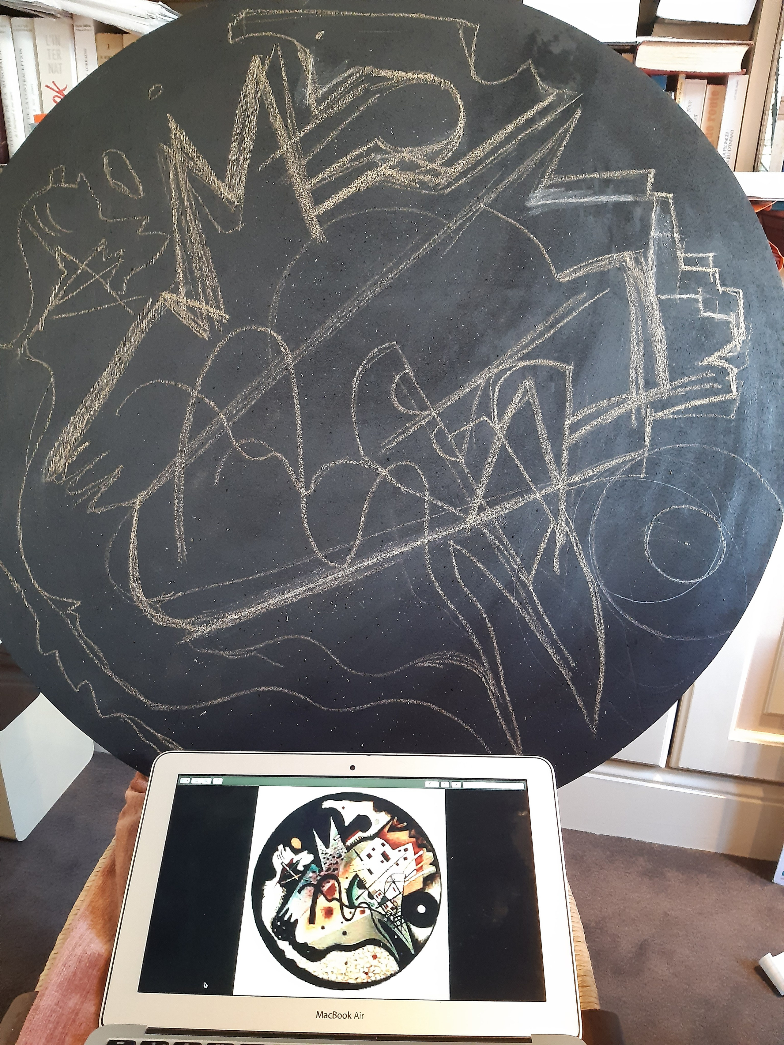 Backstage. Anne-Flore REY, Artist — Painter and Sculptor in TOULOUSE (FR)