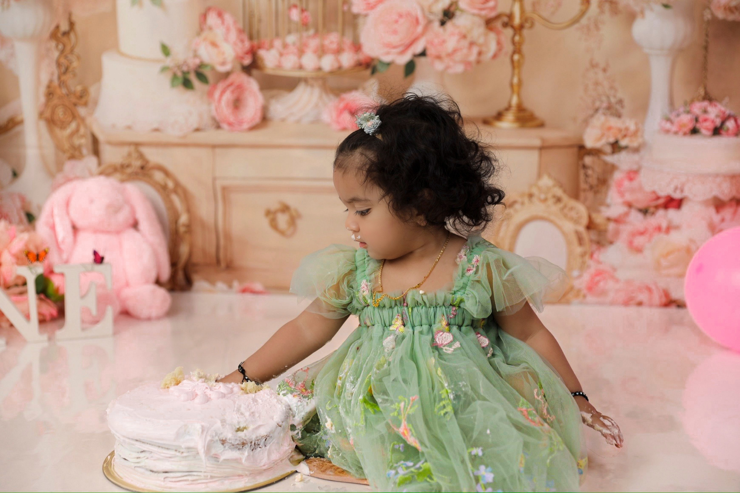 Cakesmash. AP Lens Photography | Newborn, Maternity, Milestone & Family Photographer Little Elm TX