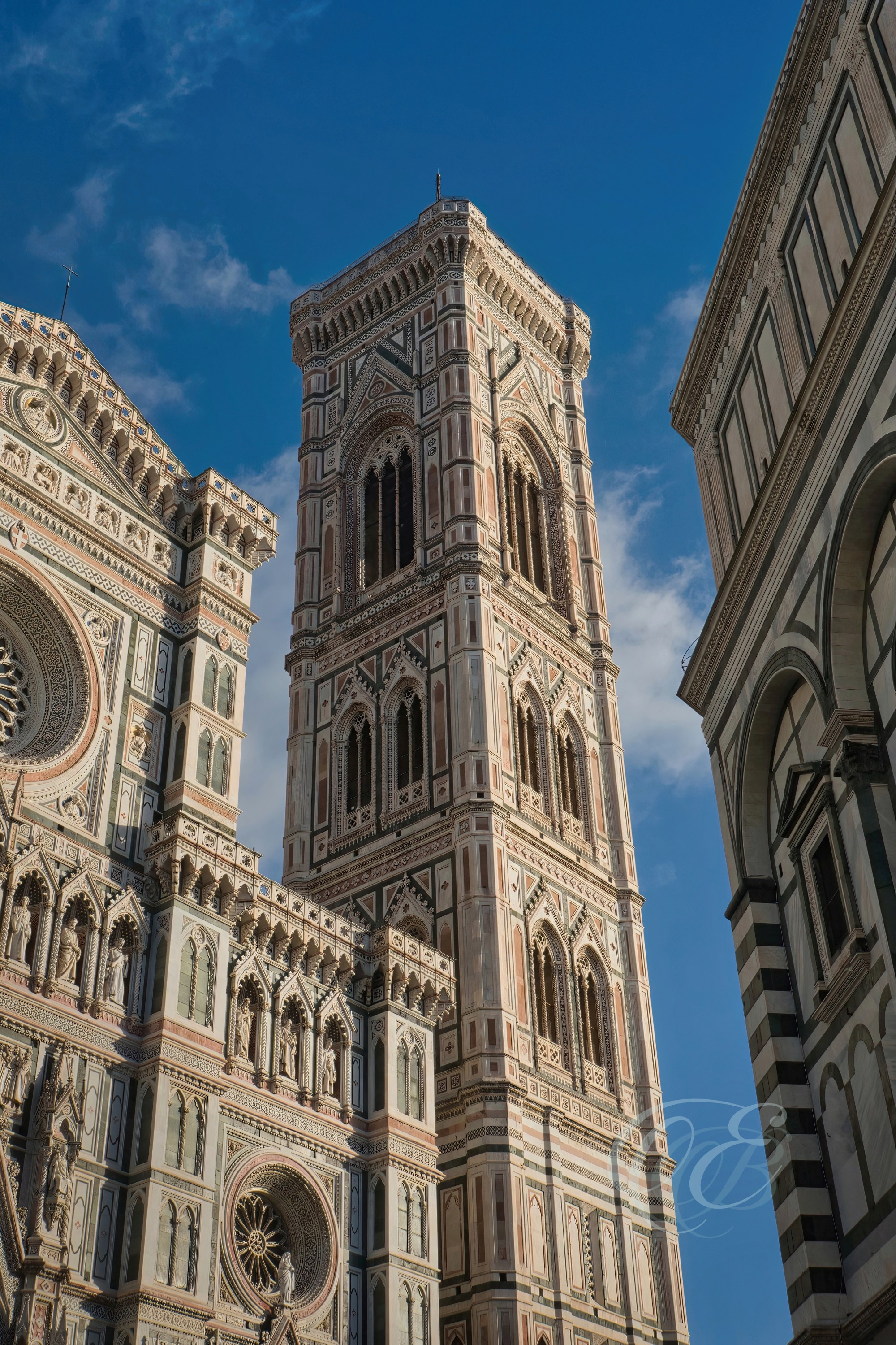 Florence Italy - Santa Maria del Fiore Campanile - Eduardo Bartoli Fine Art Photography - Santa Maria del Fiore Campanile in Florence, Italy – fine art photography by Eduardo Bartoli.