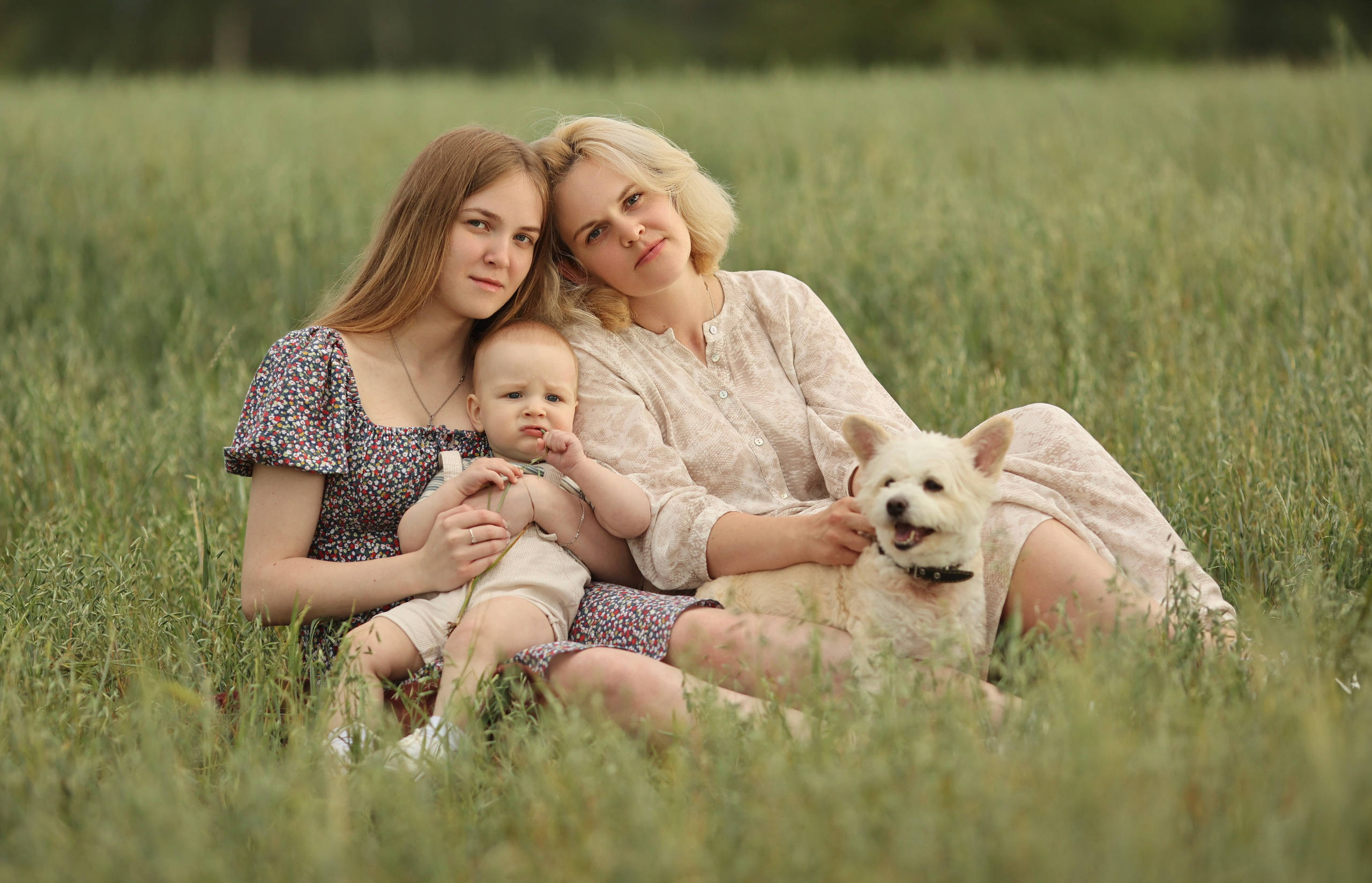 После летнего дождя. Семейный и детский фотограф в Вильнюсе Светлана Наумова