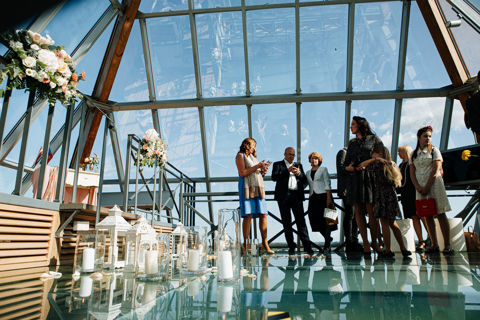 Kāzu rīts Ķīpsalā un ceremonija Jelgavas tornī