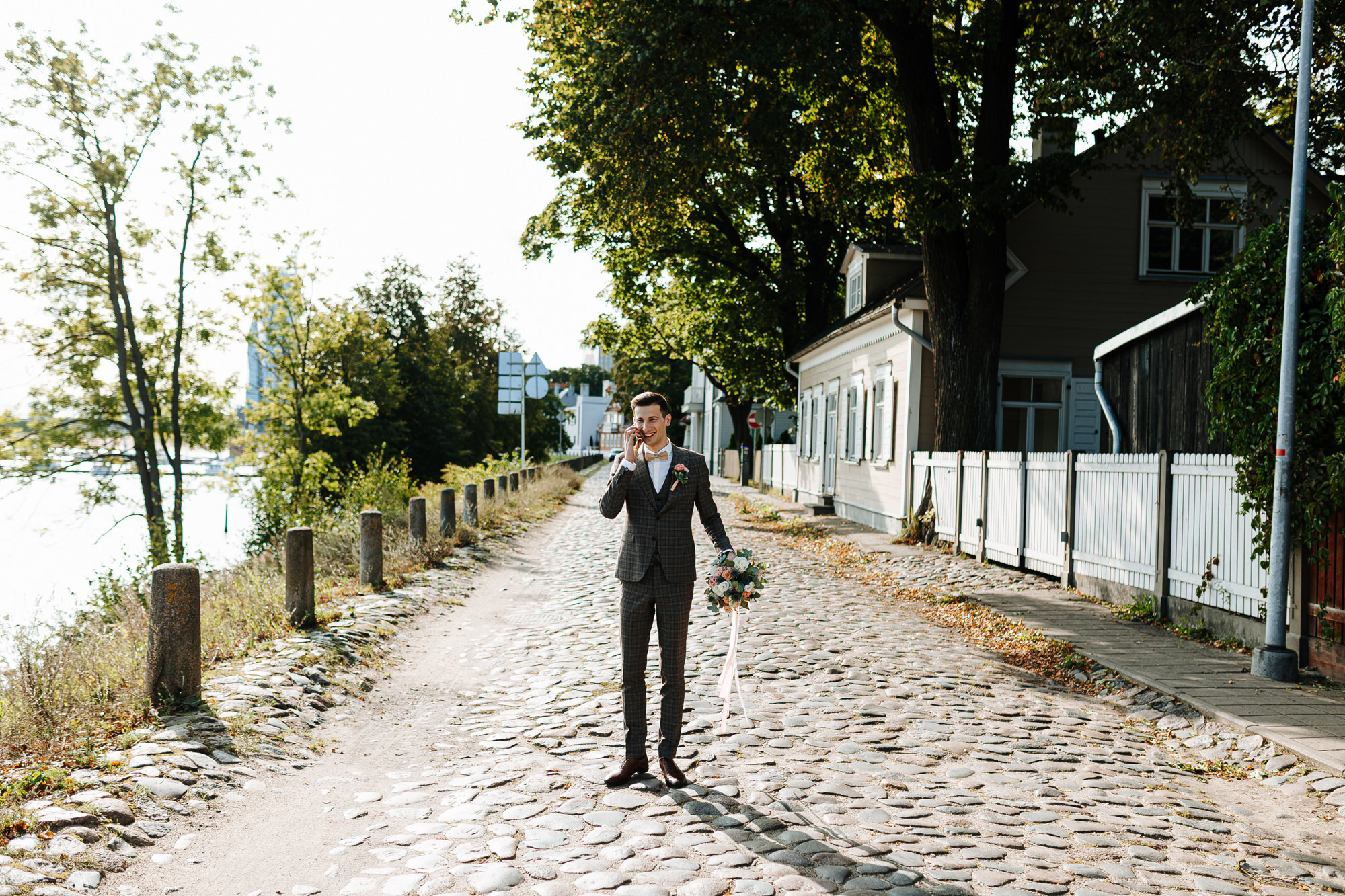 Kāzu rīts Ķīpsalā un ceremonija Jelgavas tornī