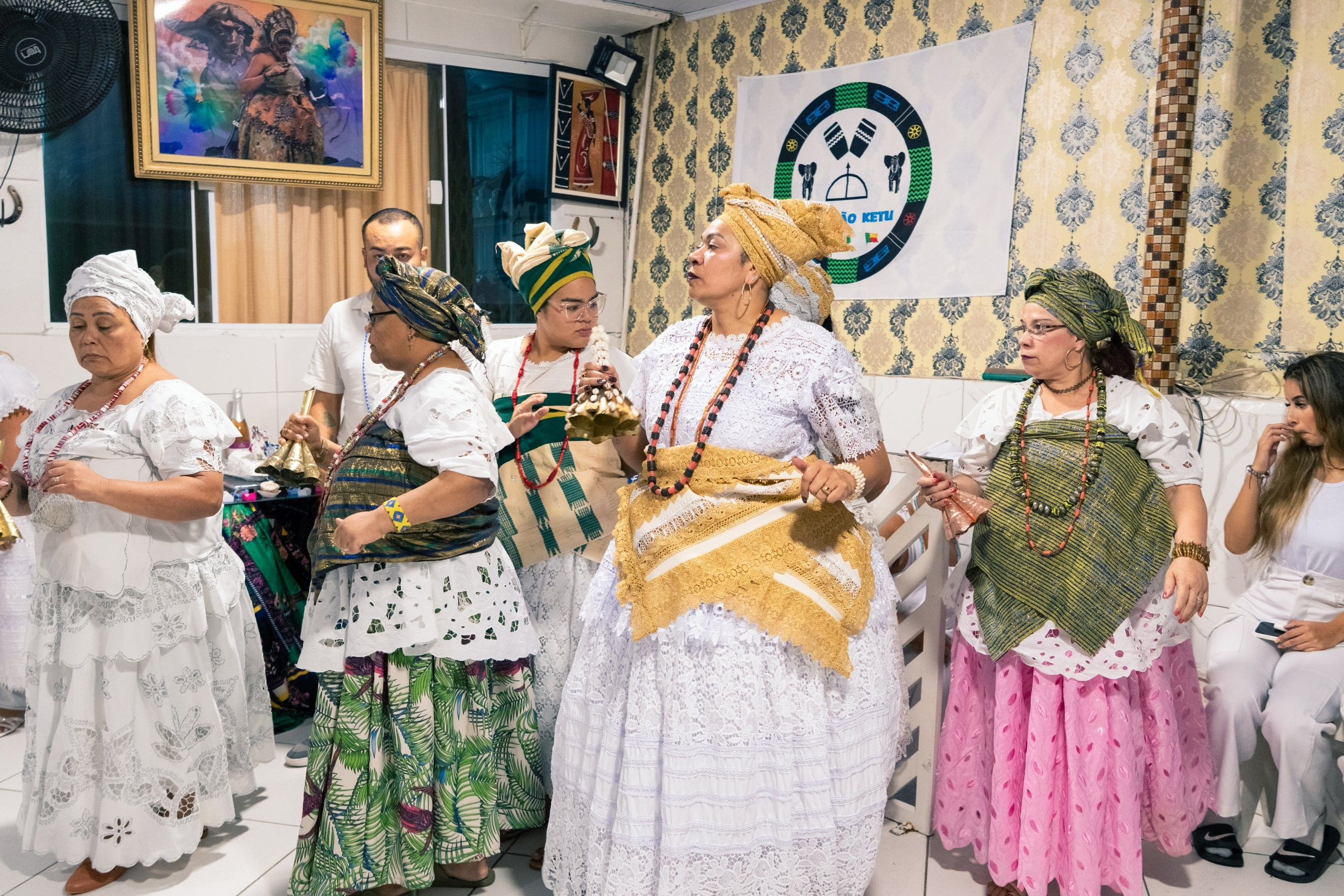 19/04/2025 — Iniciação Oloyê Pablo, Ajoyê Maria Júlia e Iyawo Arthur. Aladá Produções