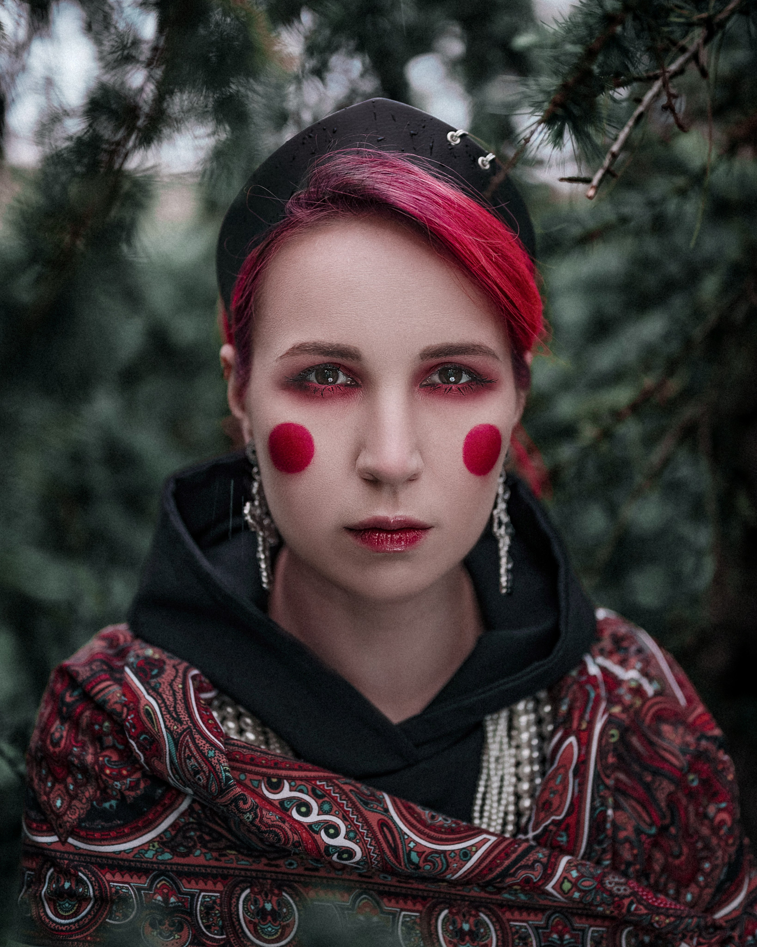 Dark Slavic Fairy-tale in Fir Trees. Moth & Moss Photography