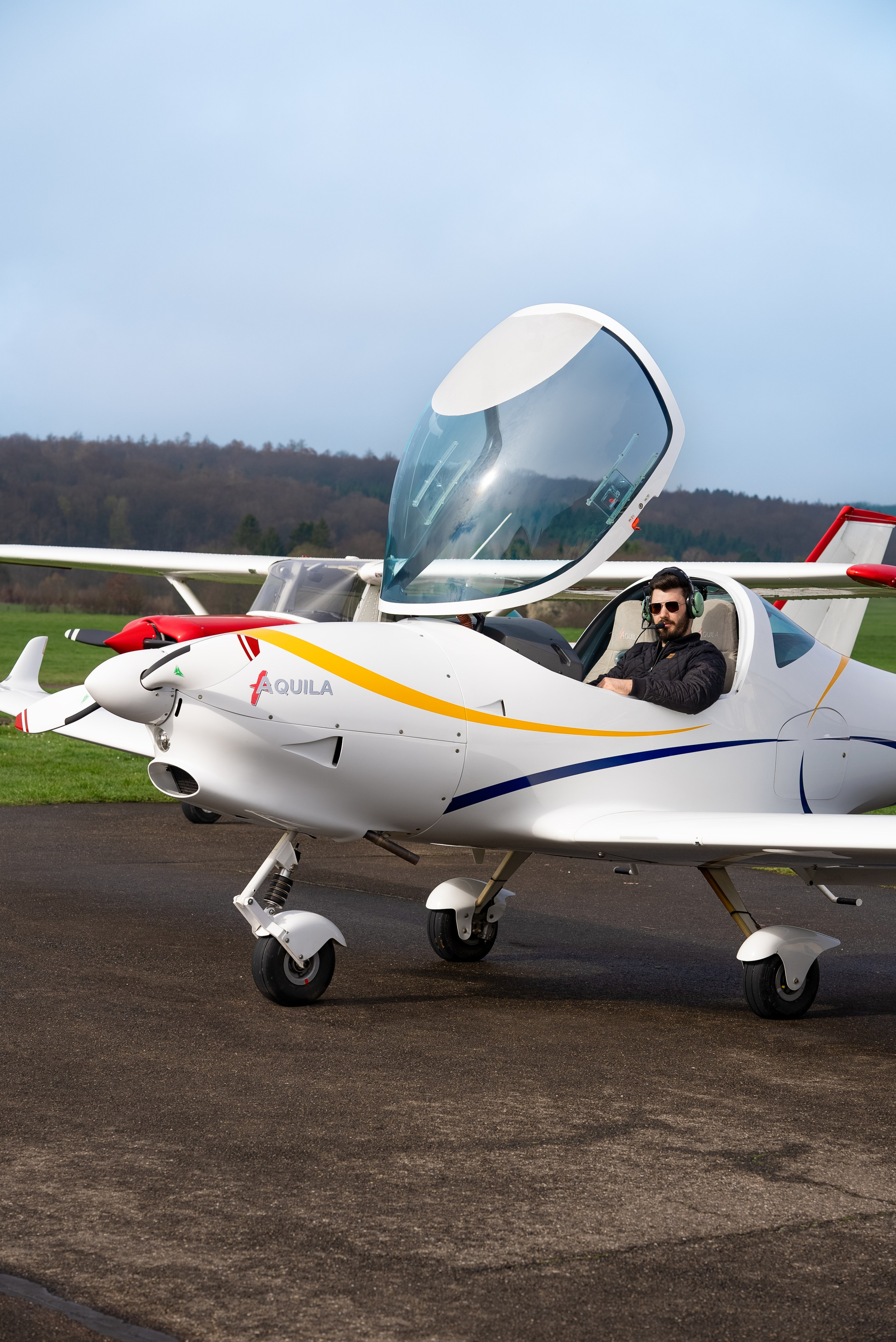Dima (Pilot). Fotostudio in Metzingen
